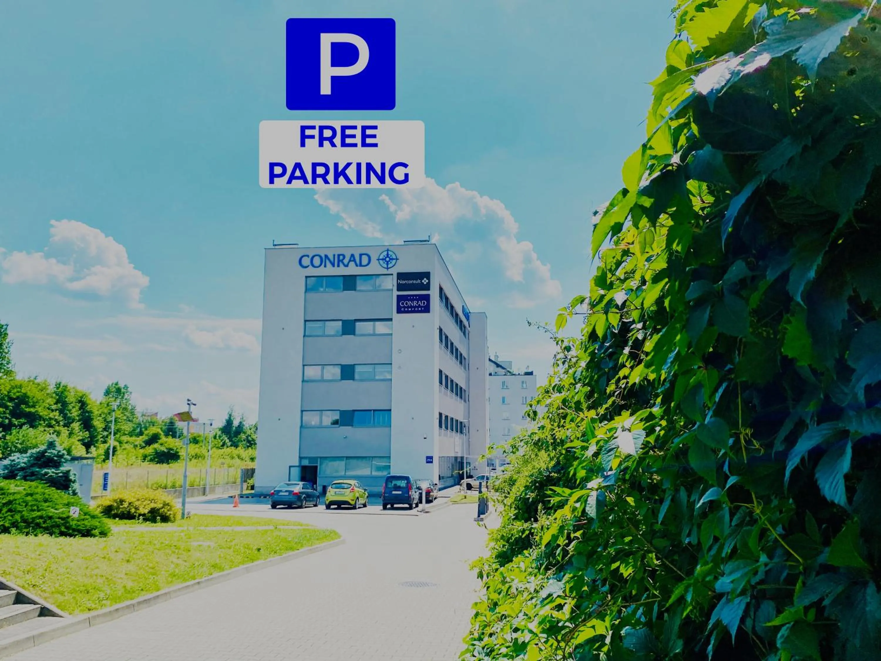 Property logo or sign in Hotel CONRAD Comfort