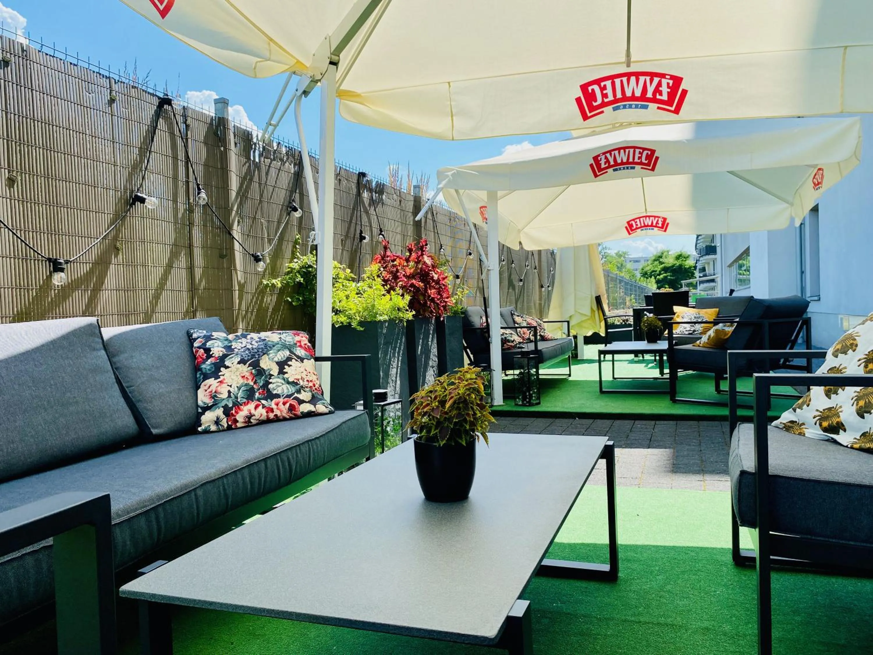 Patio in Hotel CONRAD Comfort