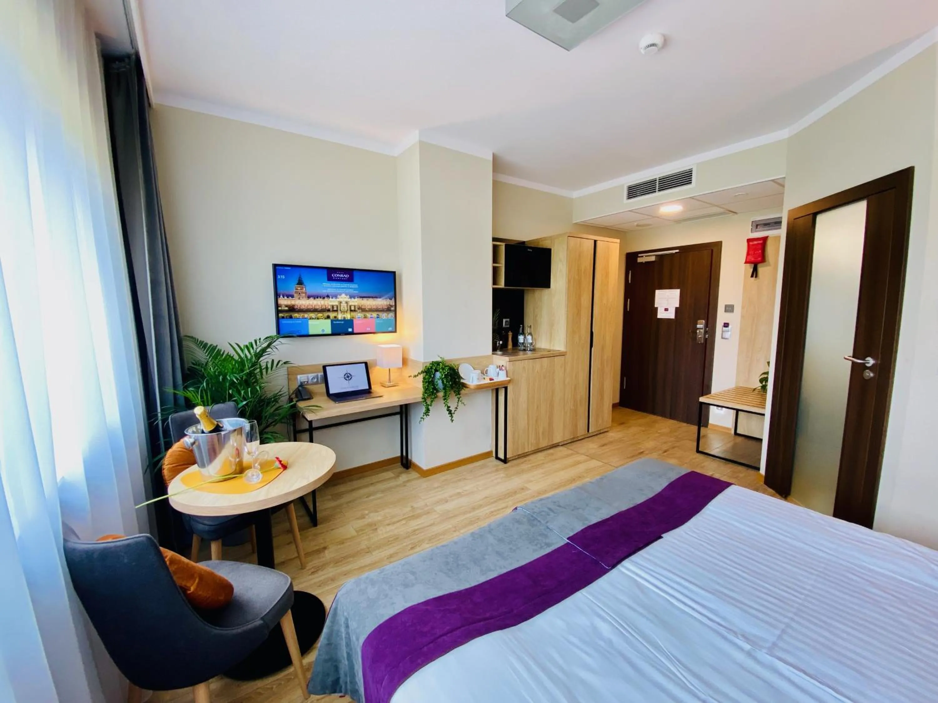 Bed in Hotel CONRAD Comfort