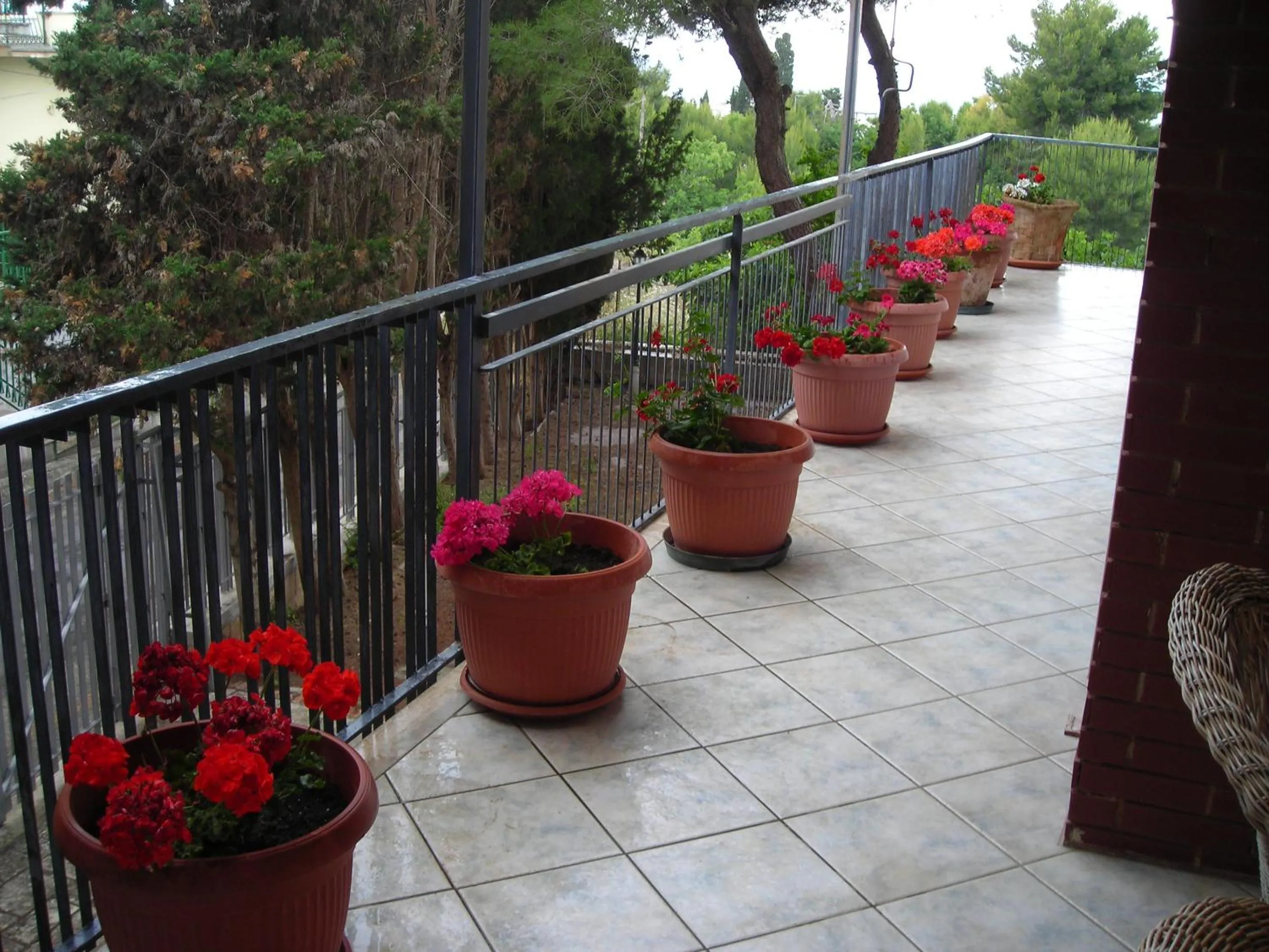Balcony/Terrace in B&B San Salvador