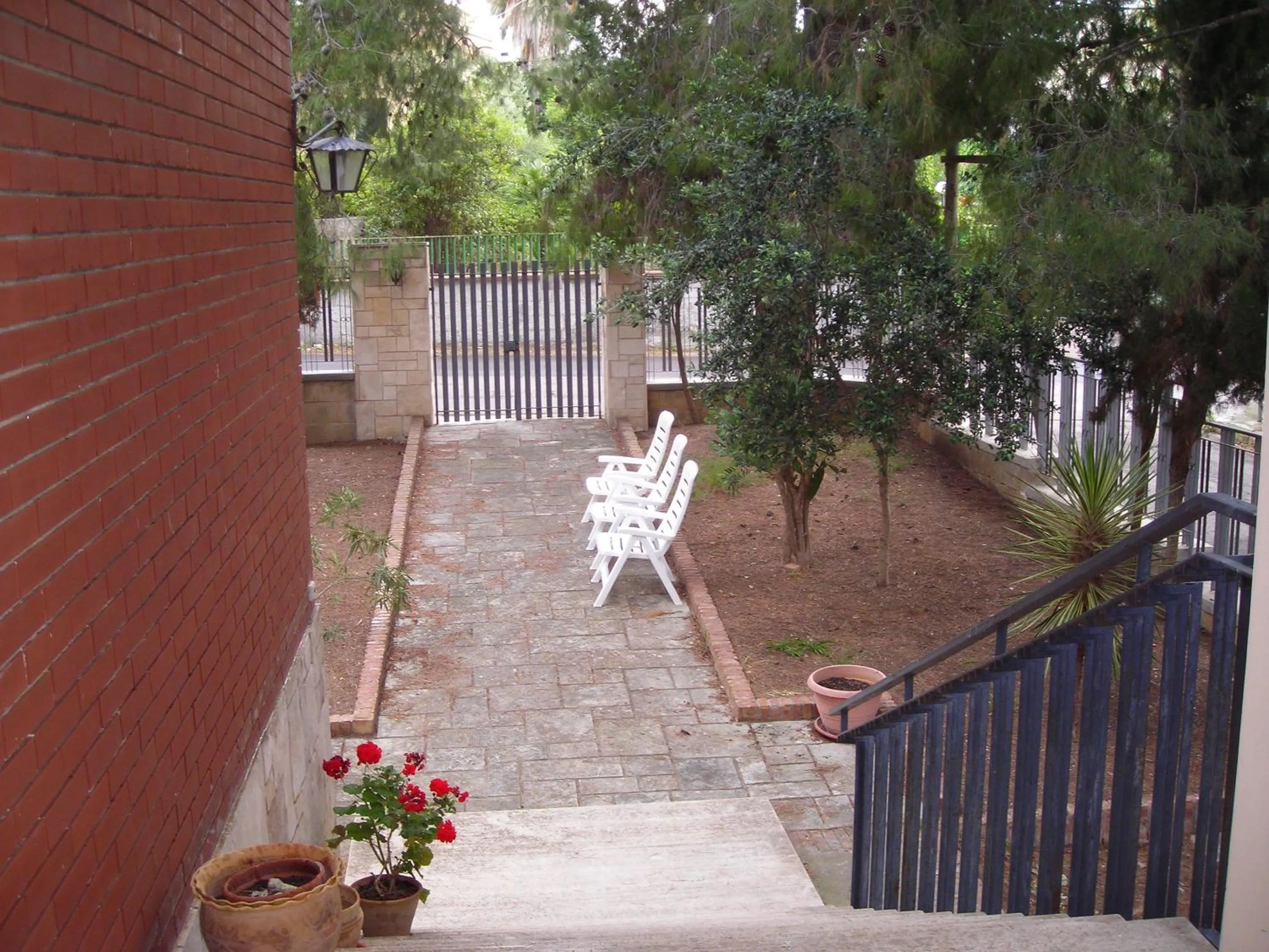 Garden view in B&B San Salvador