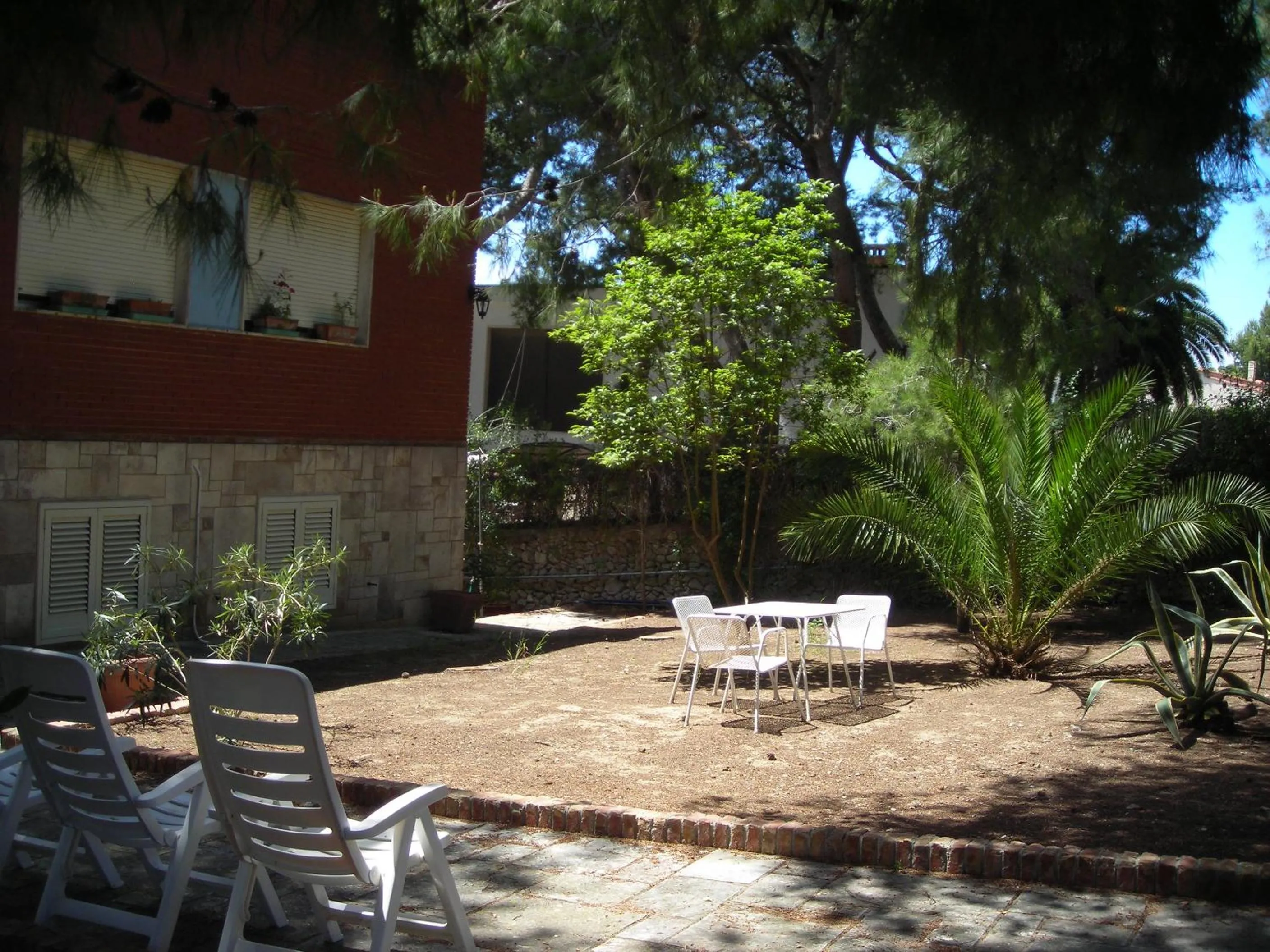 Garden in B&B San Salvador