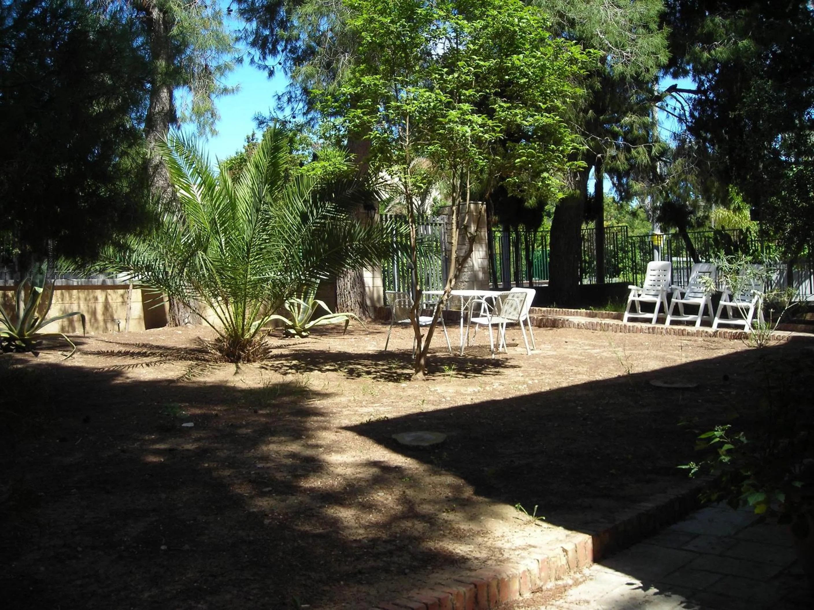 Garden in B&B San Salvador