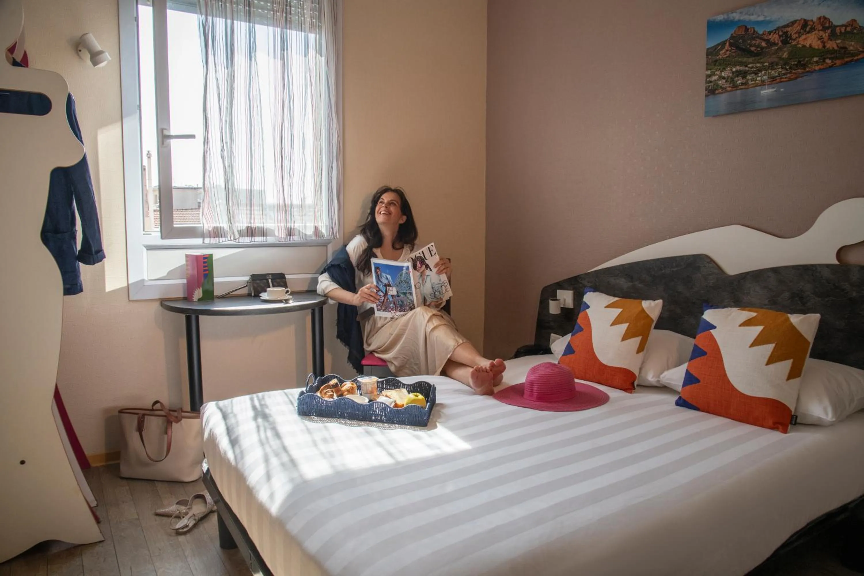 Bedroom, Bed in L'Esterel