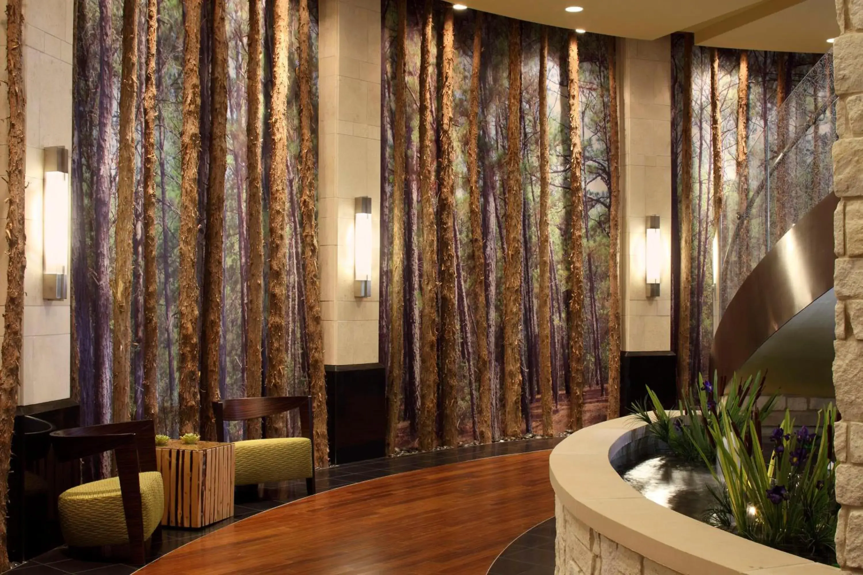 Lobby or reception in Hyatt Centric The Woodlands Lobby or reception in Hyatt Centric The Woodlands