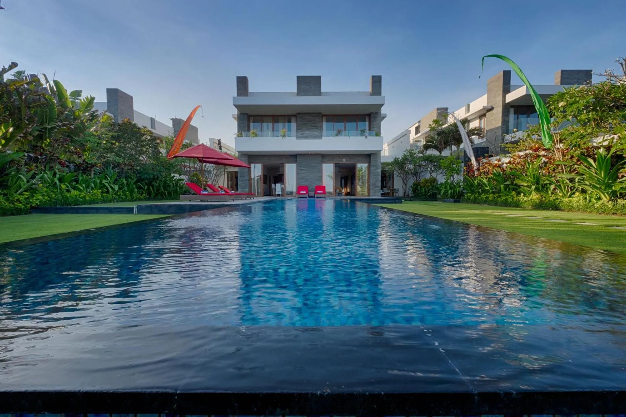 Property building in Keramas Beachfront Villa by Sanga Sanga Hospitality