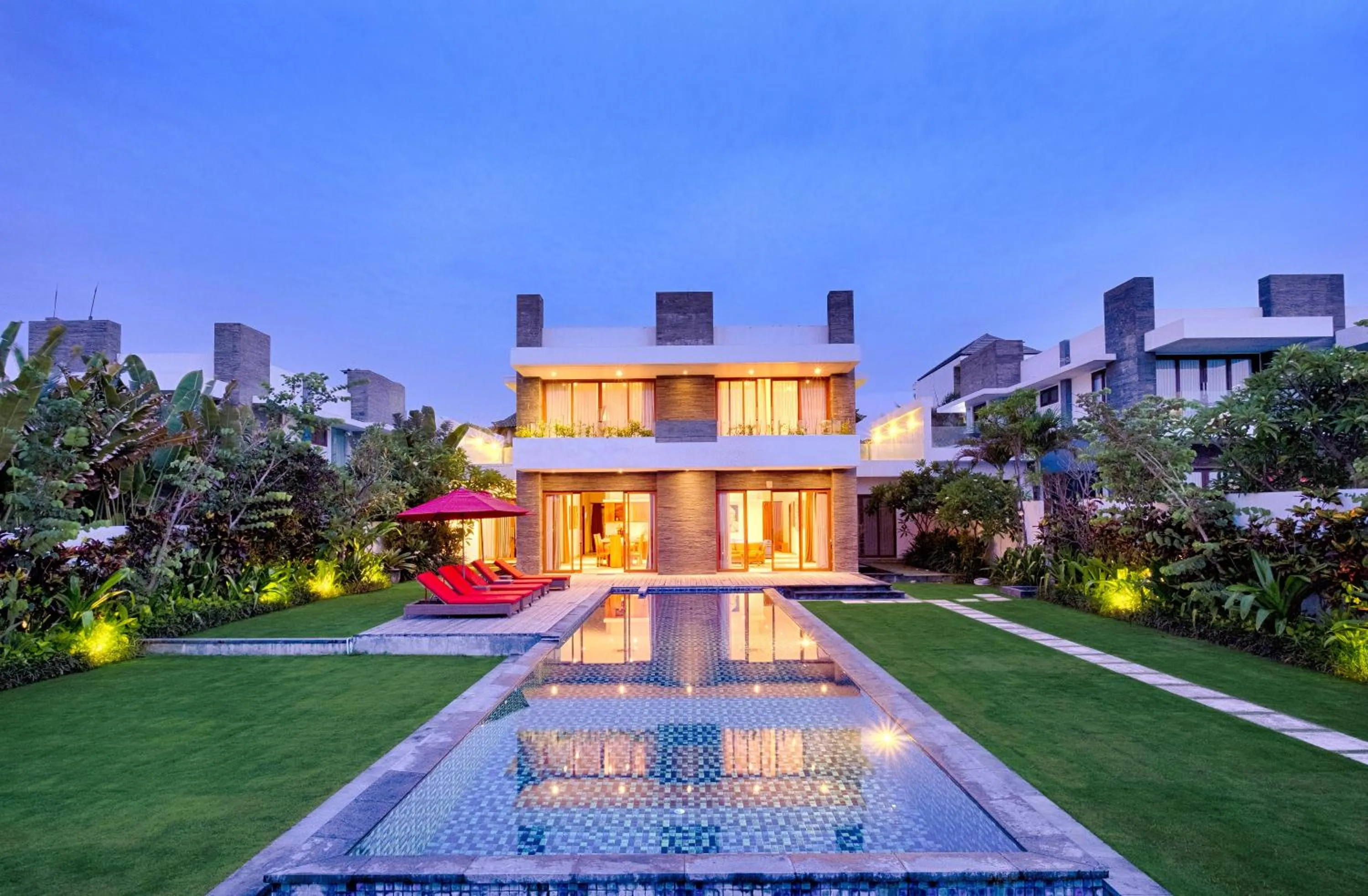 Property building in Keramas Beachfront Villa by Sanga Sanga Hospitality