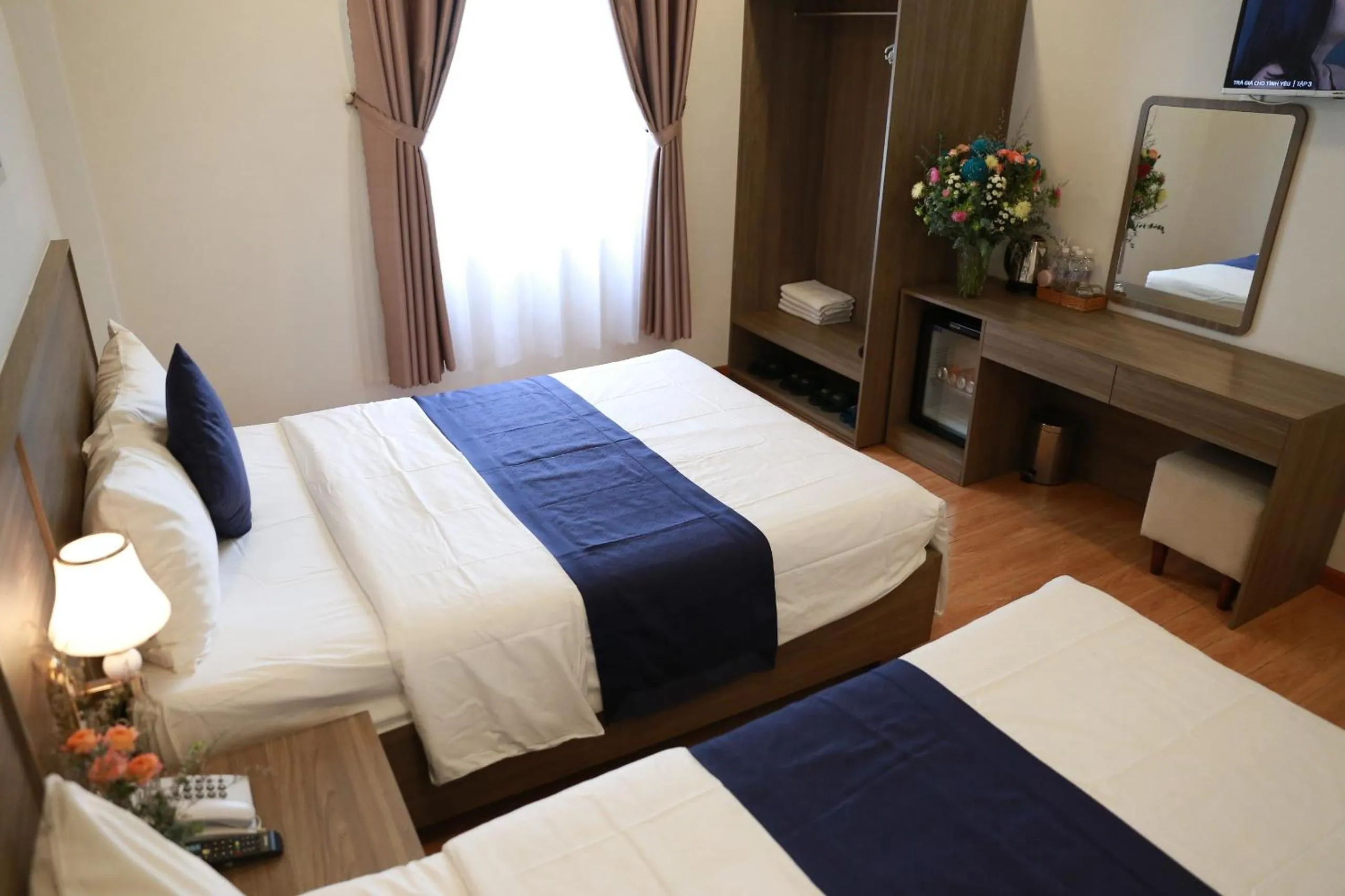 Bed in DẠ LAN HOTEL