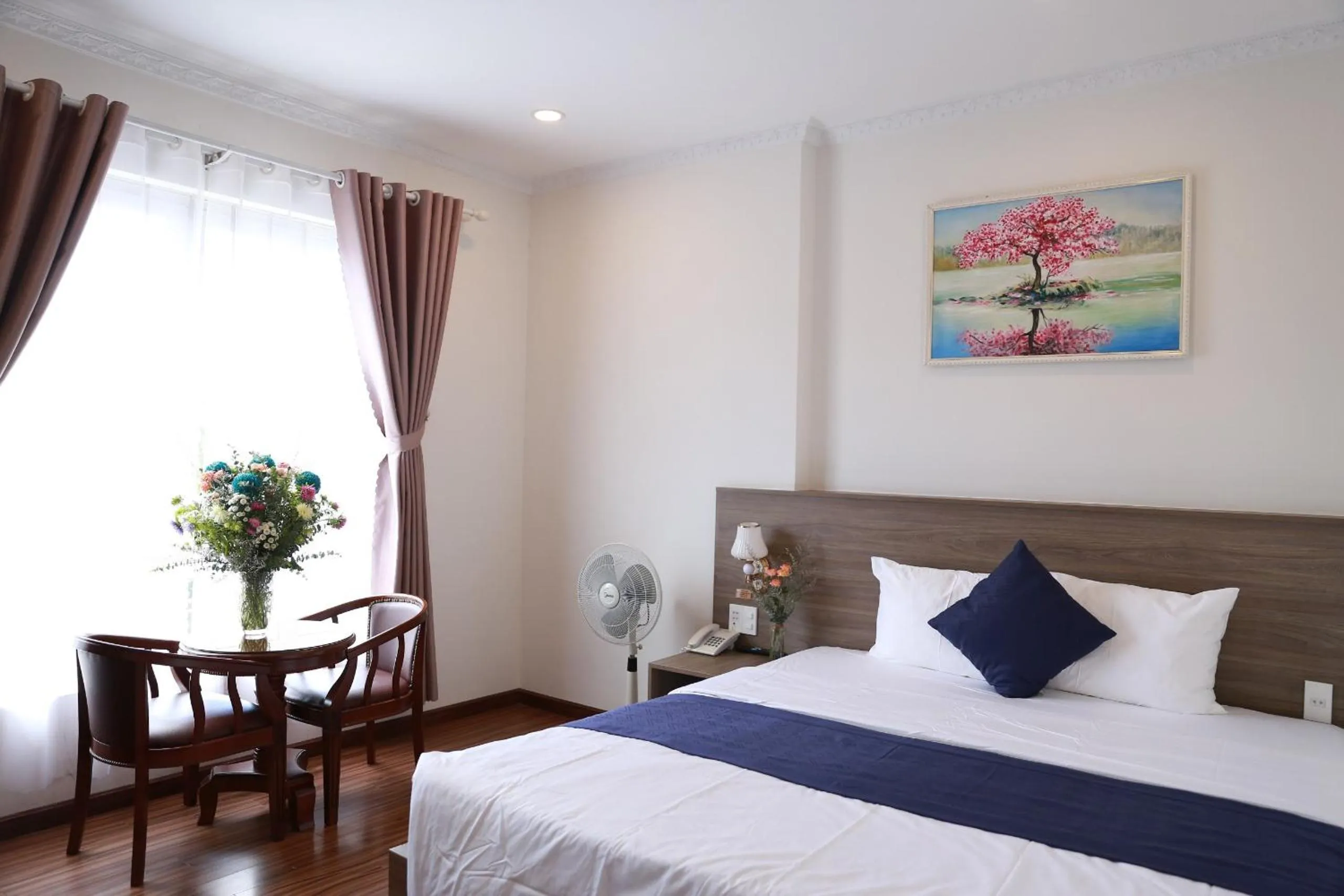 Bed in DẠ LAN HOTEL