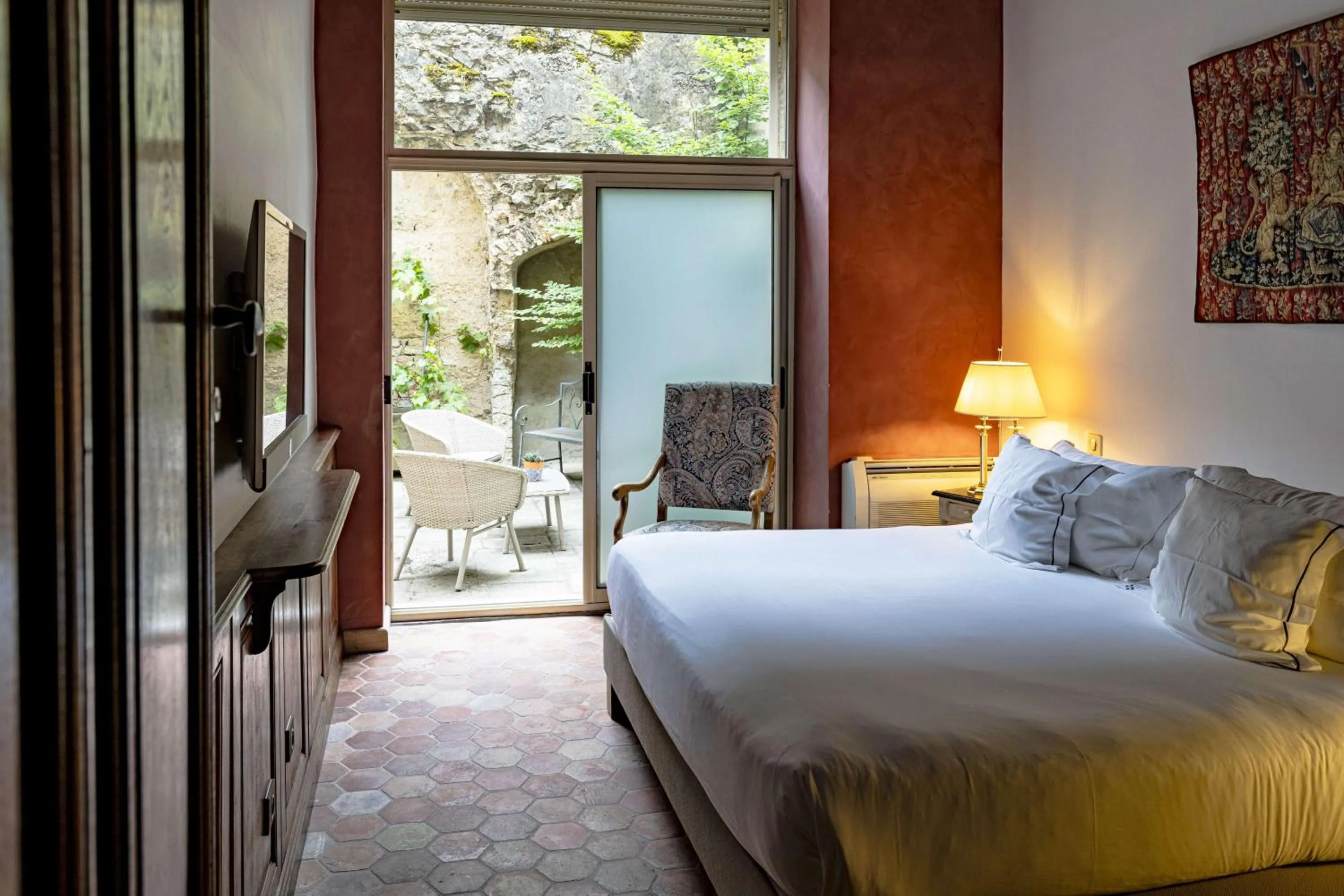 Bedroom, Bed in Abbaye de Maizières
