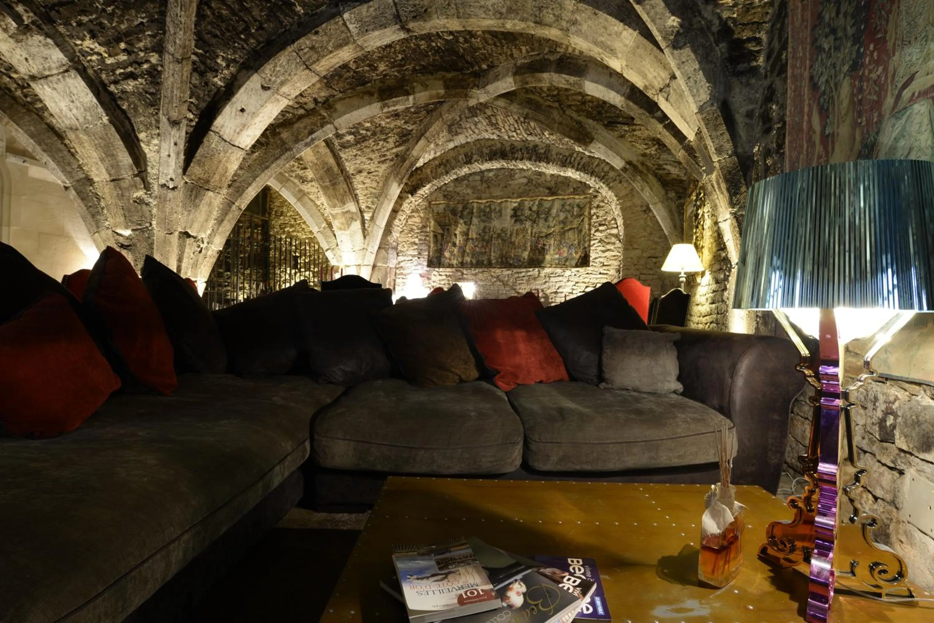 Lounge or bar in Abbaye de Maizières