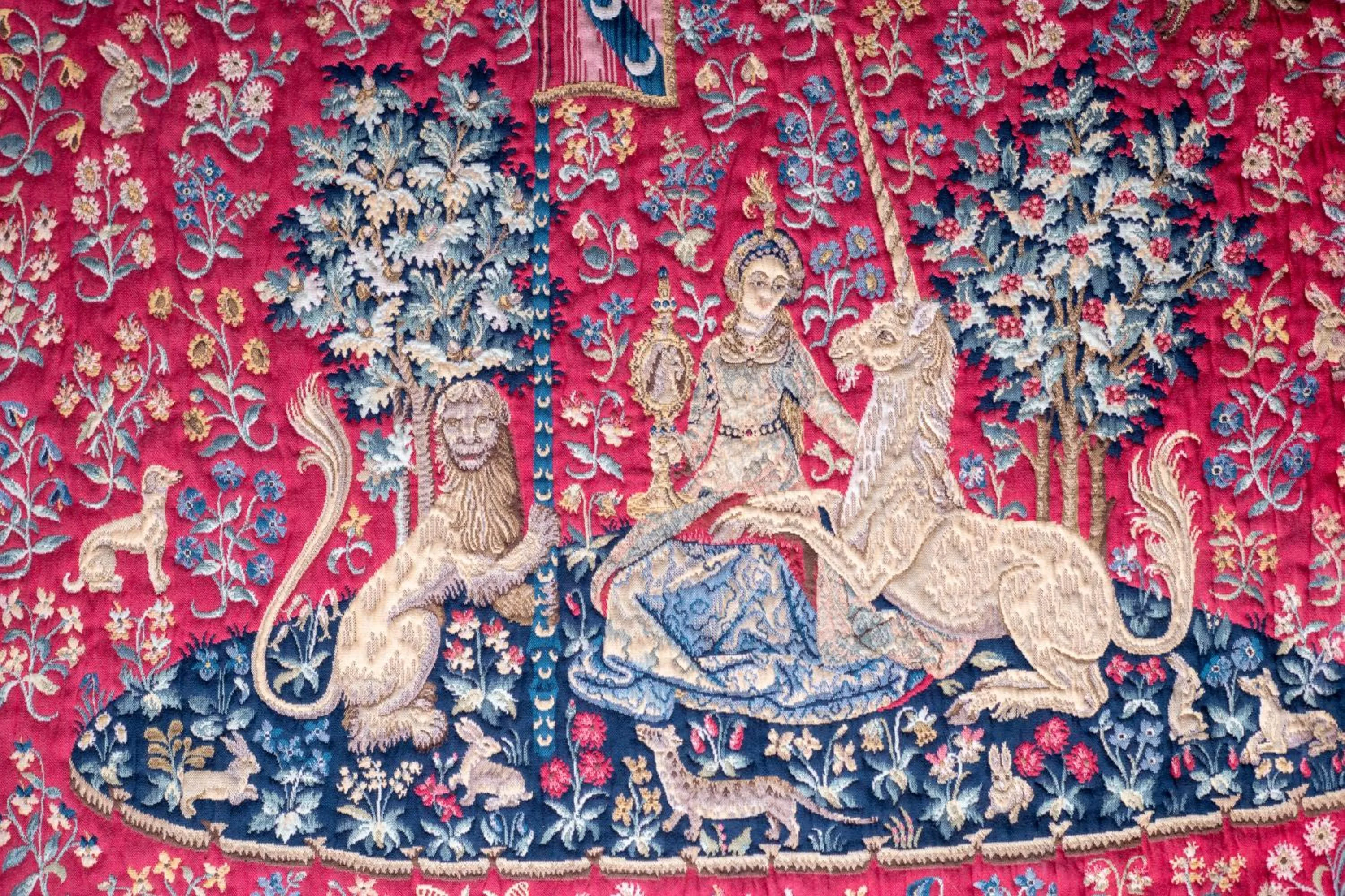 Decorative detail in Abbaye de Maizières