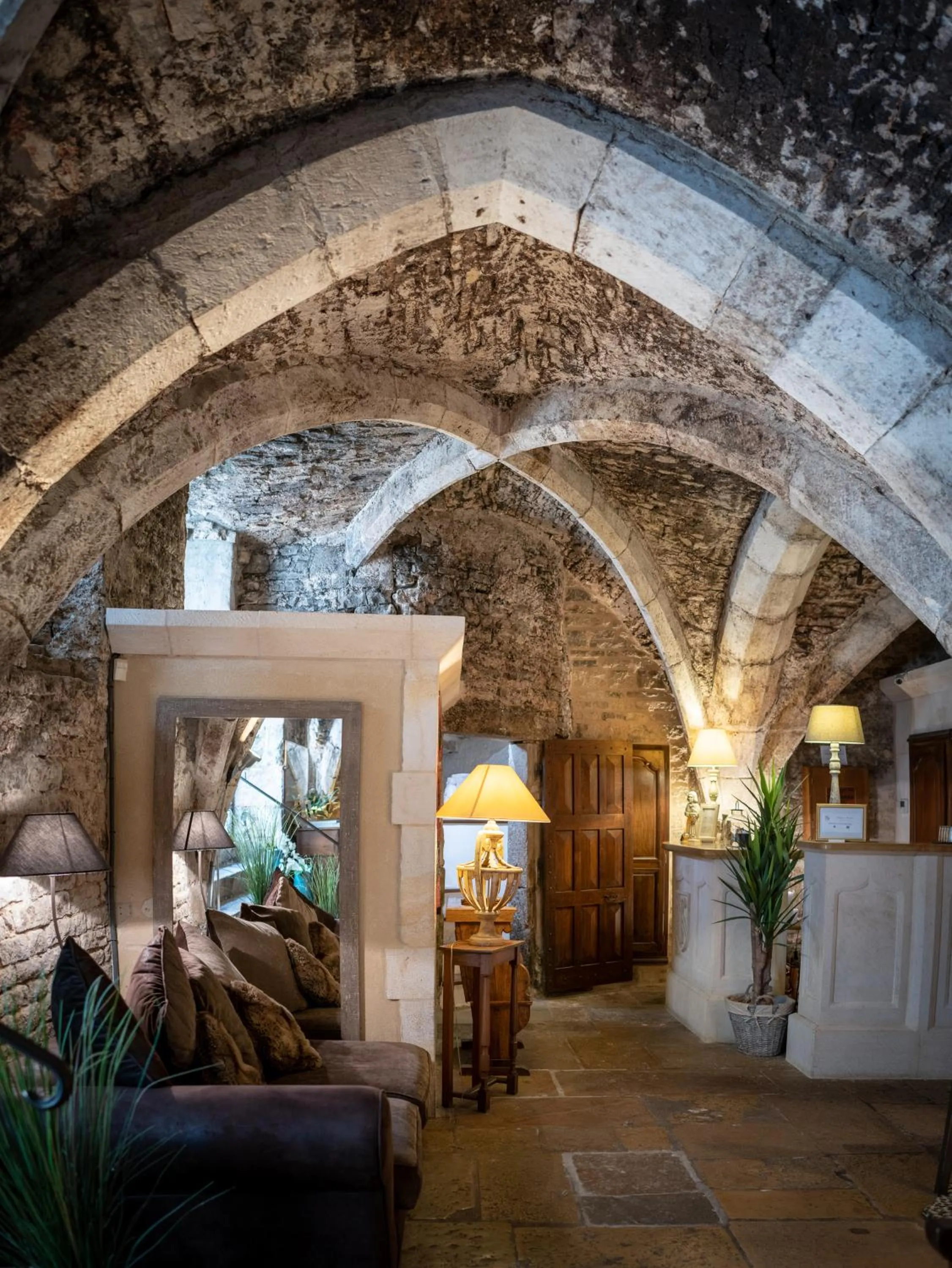 Lobby or reception in Abbaye de Maizières