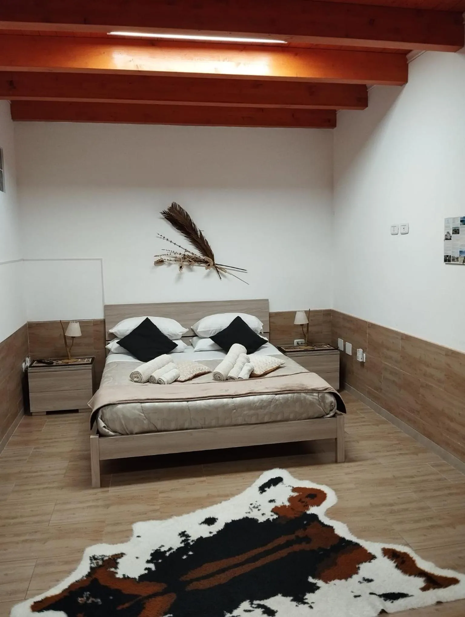 Bedroom, Bed in Affittacamere Vicino al Porto
