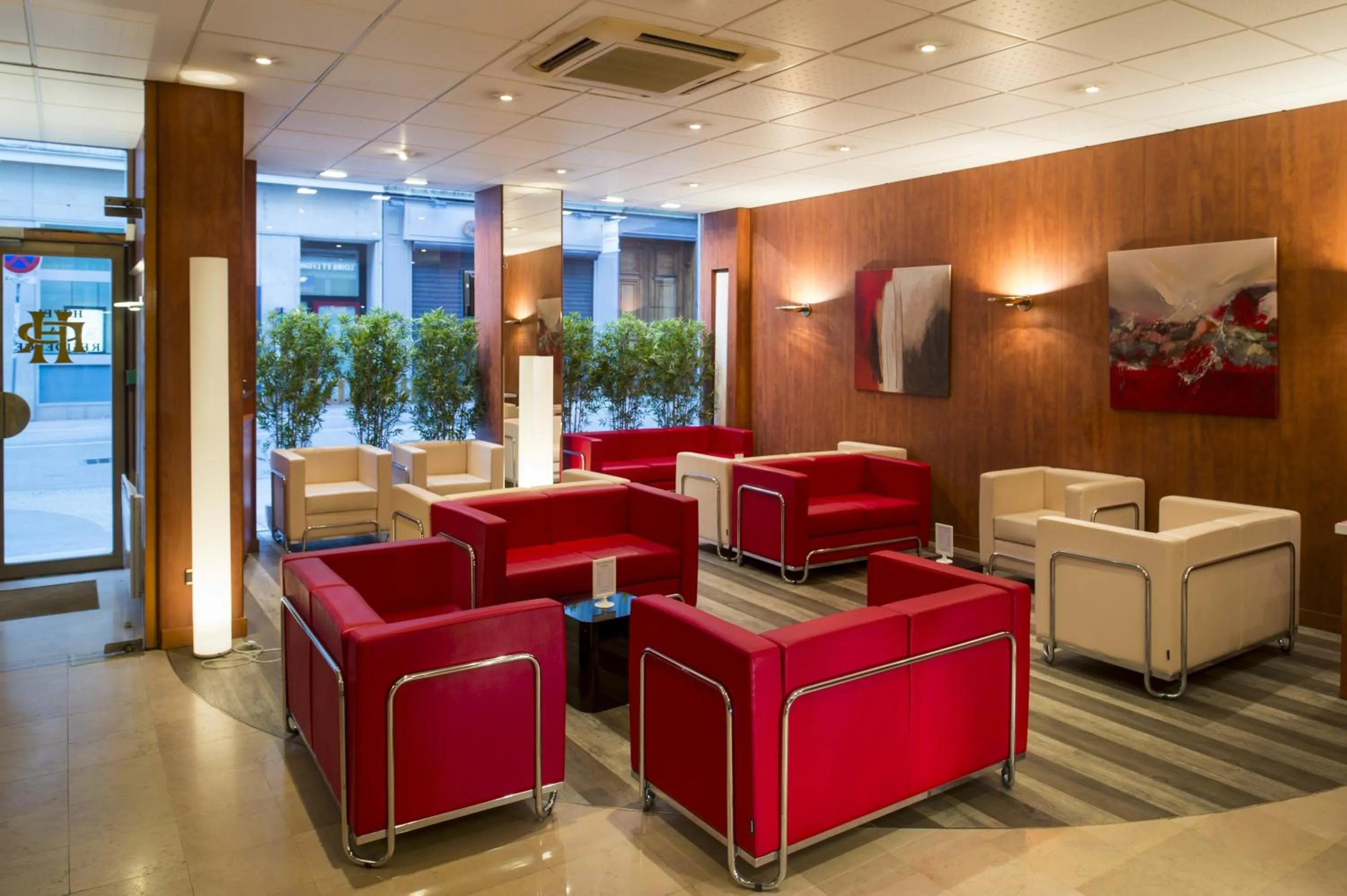 Lobby or reception in La Résidence