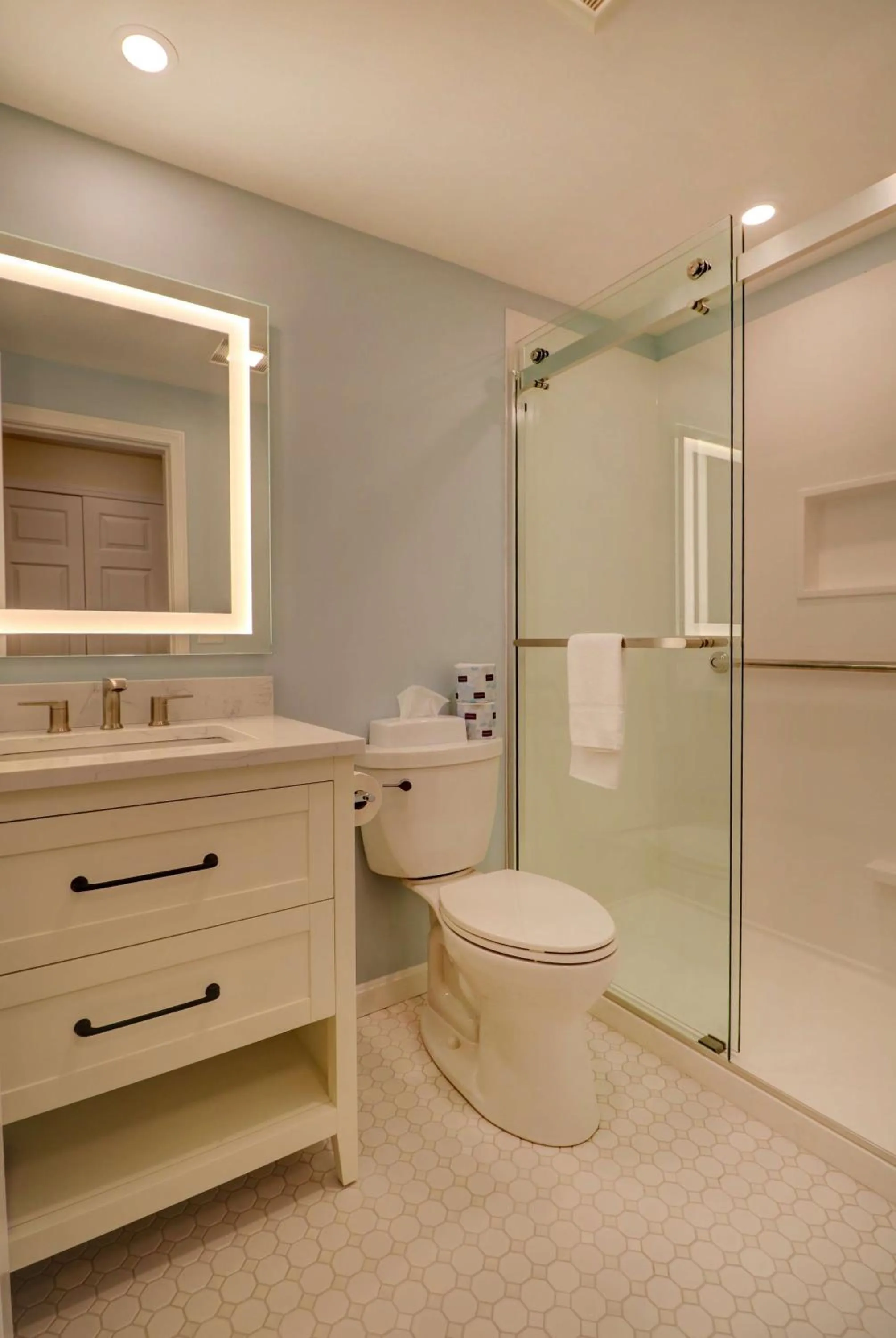 Bathroom in Seacastles Resort