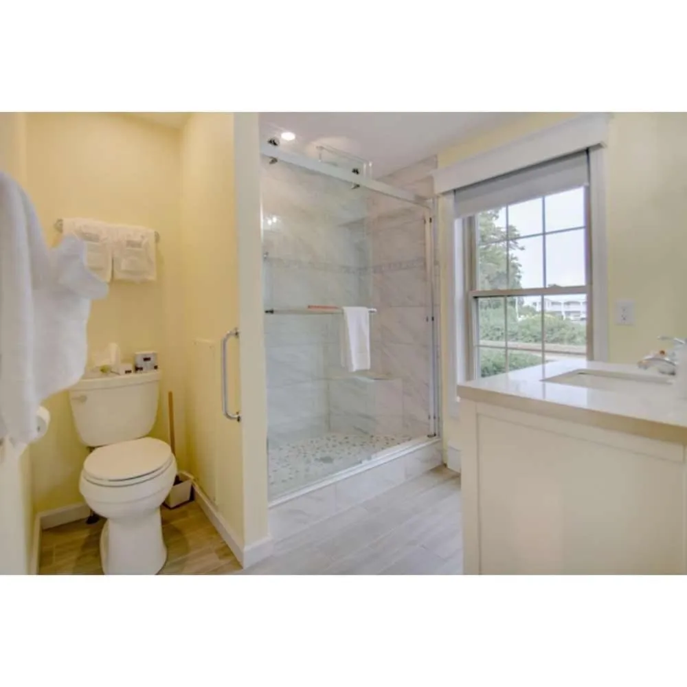 Bathroom in Seacastles Resort