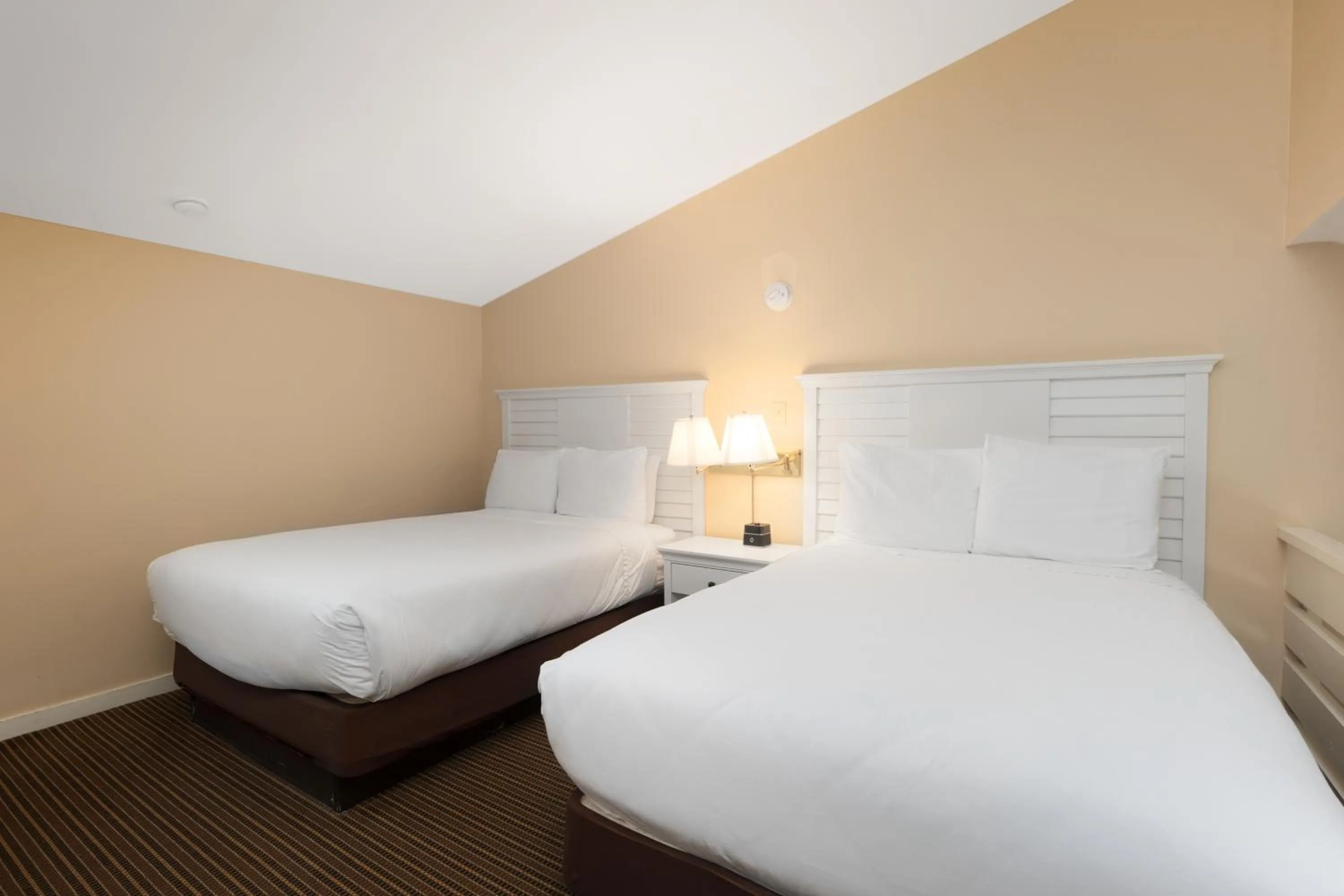 Bed in Seacastles Resort