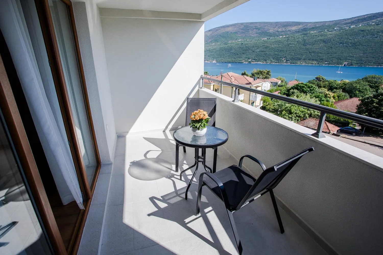 Balcony/Terrace in Hotel Olimpija plus