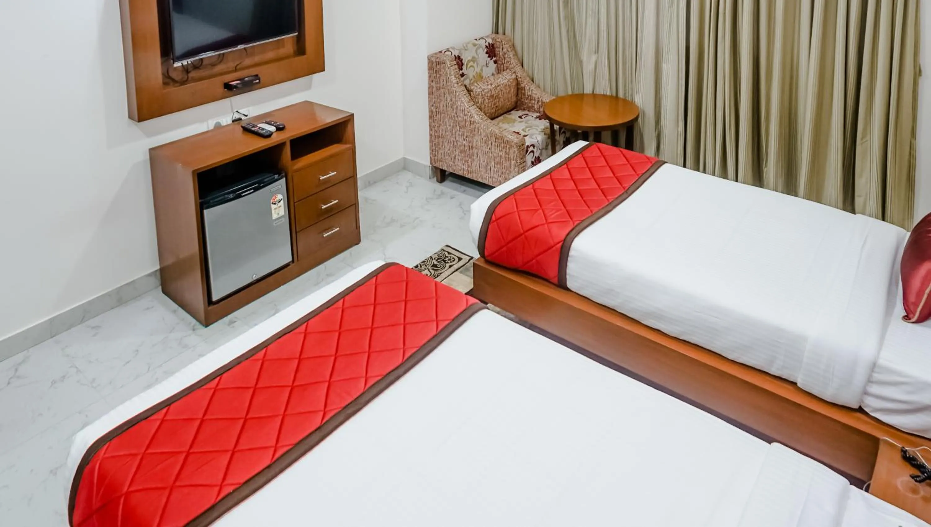 Bedroom, Bed in The Altruist Hotel Navi Mumbai-1