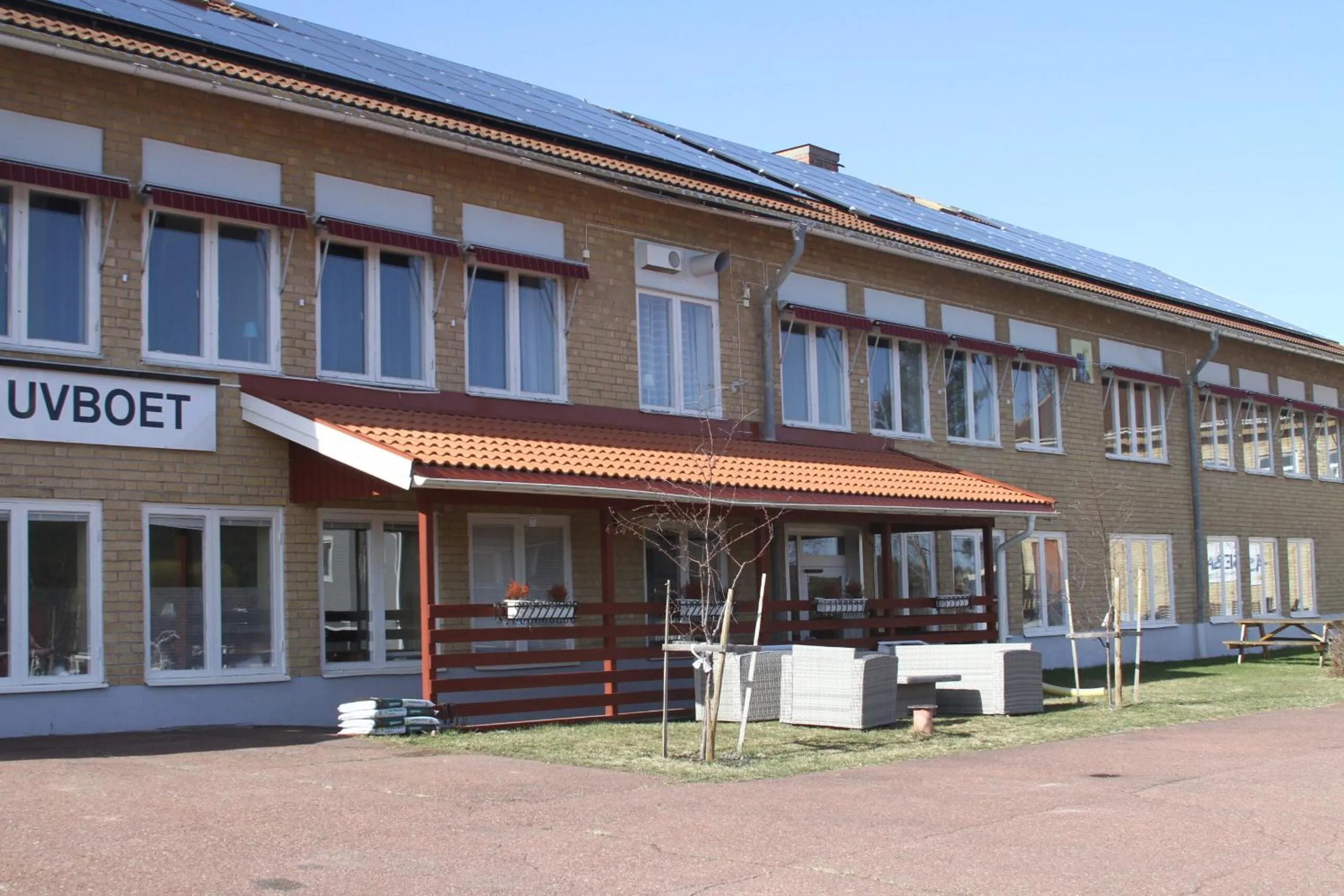 Property building in Åsens Vandrarhem Uvboet