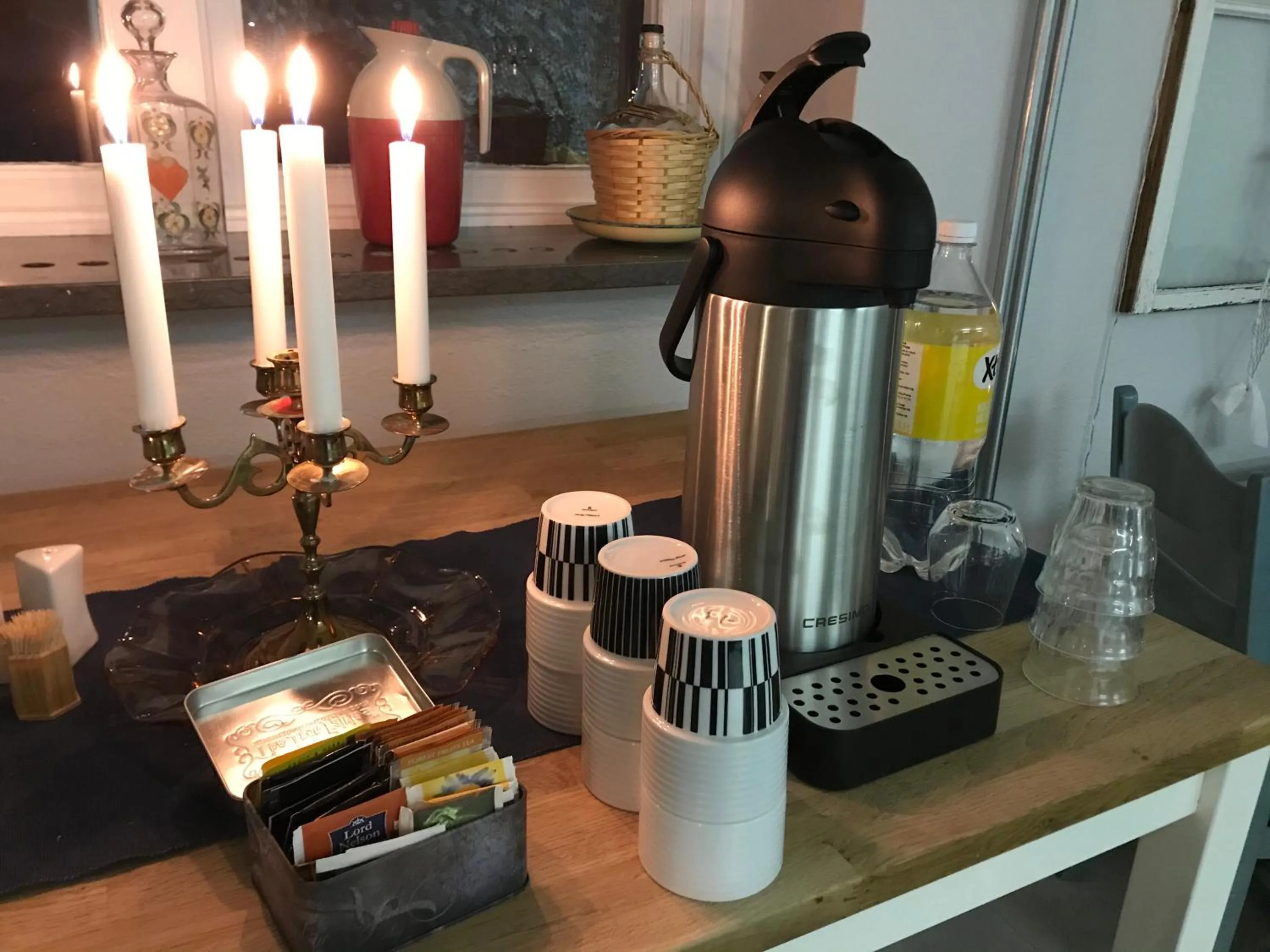 Coffee/tea facilities in Åsens Vandrarhem Uvboet