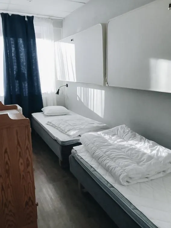 Property building, Bed in Åsens Vandrarhem Uvboet