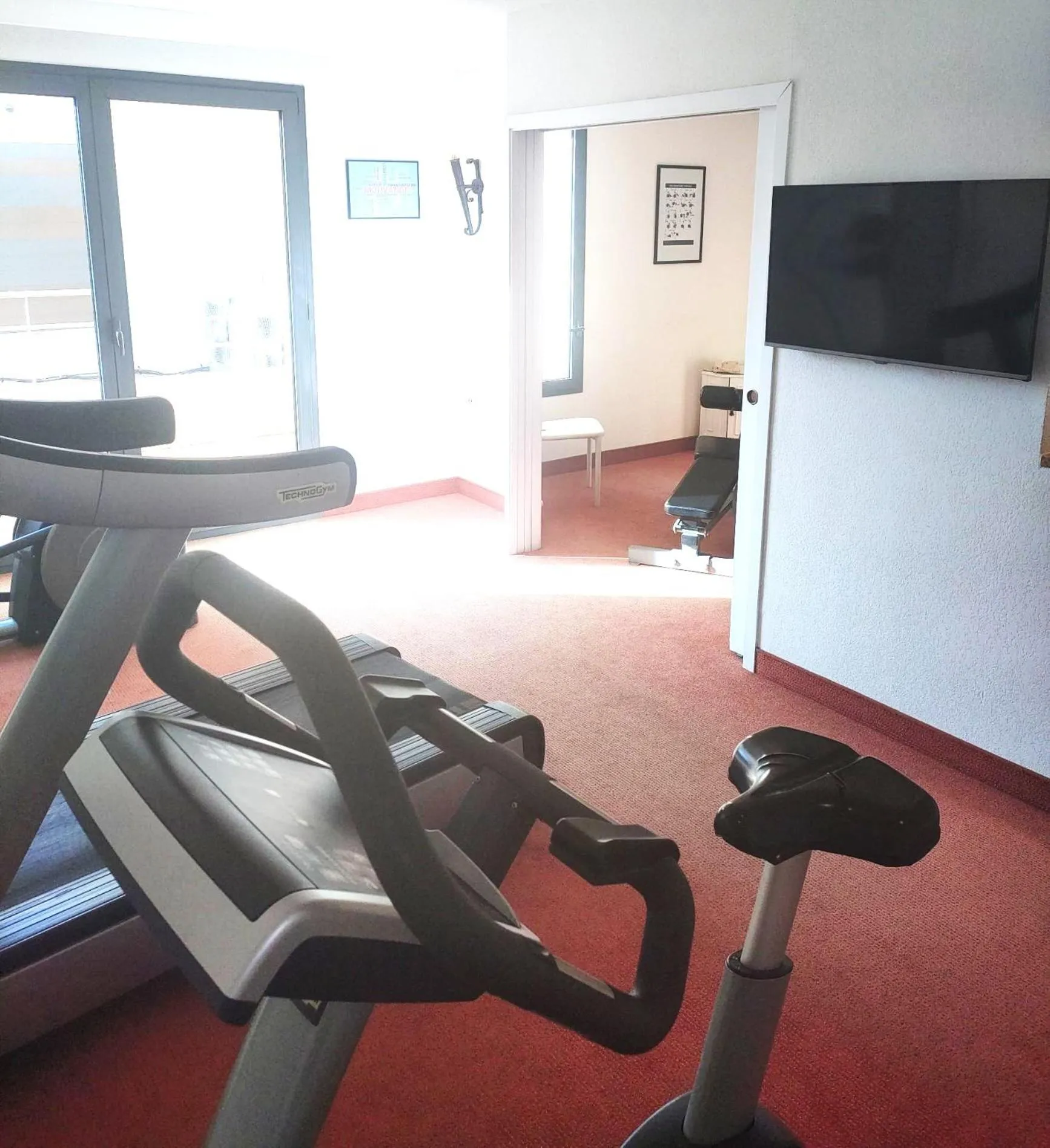 Fitness centre/facilities in Avignon Grand Hotel