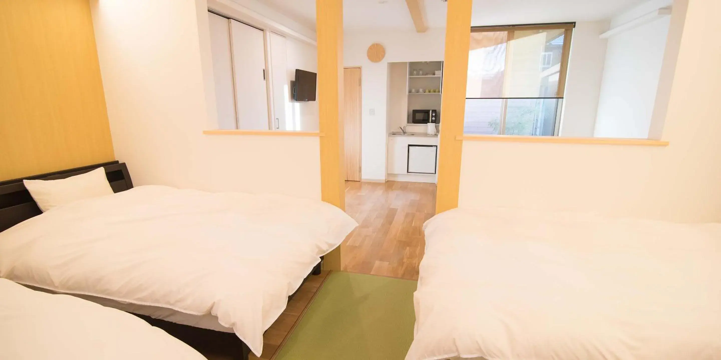 Bedroom, Bed in Kyo-Anthu Inn Bedroom, Bed in Kyo-Anthu Inn