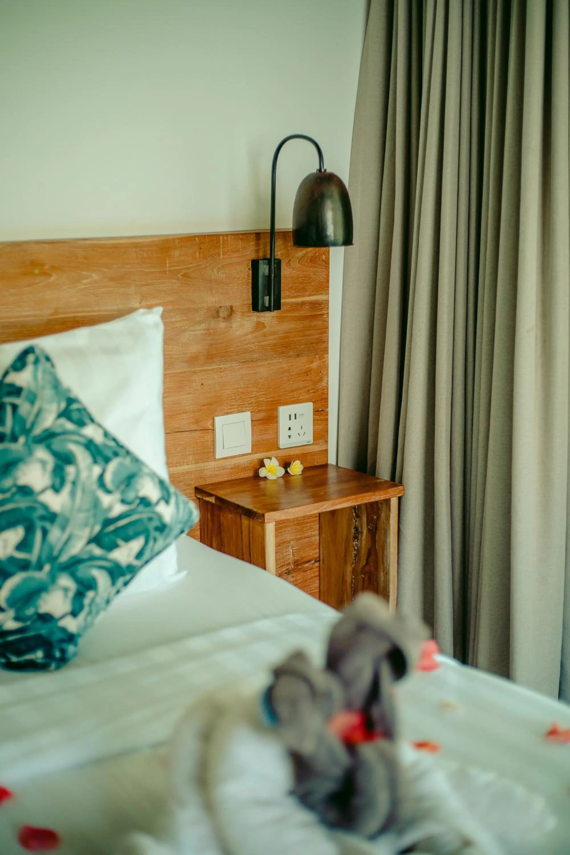 Decorative detail, Bed in Segara Lombok Beach Resort