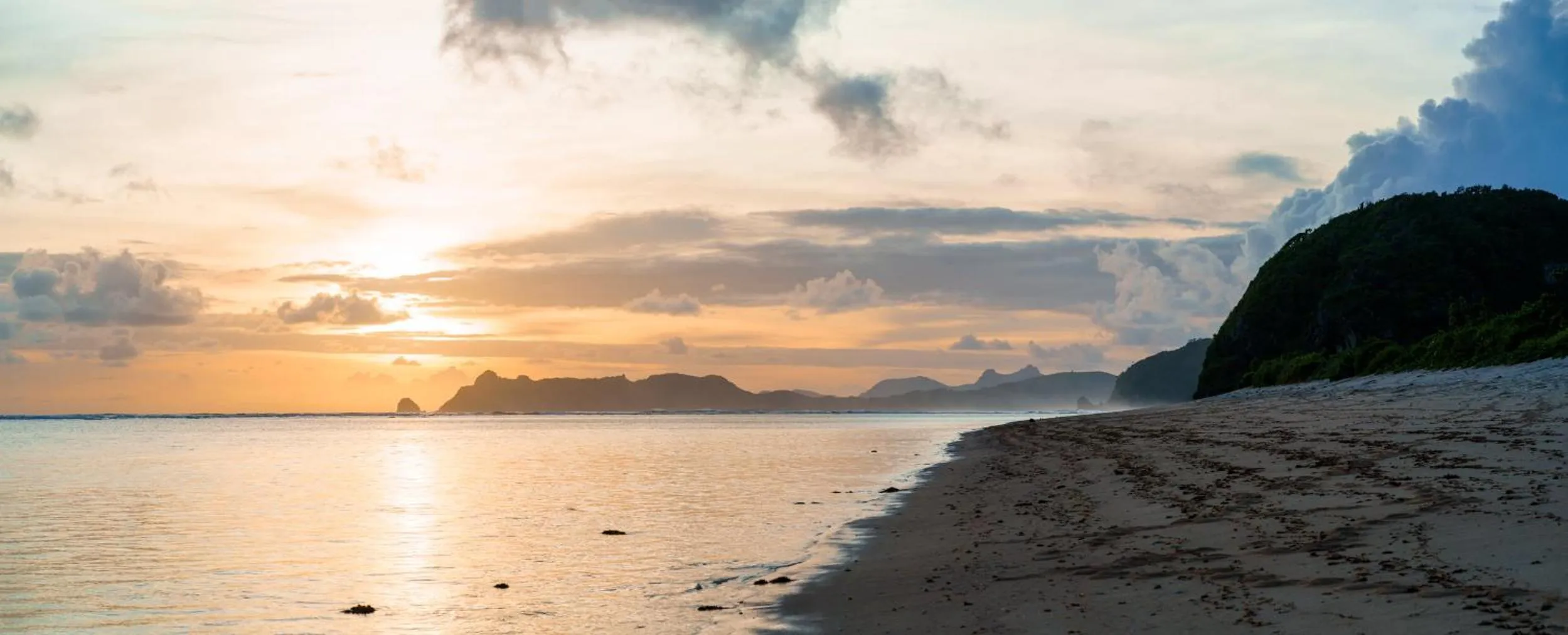Natural landscape in Segara Lombok Beach Resort