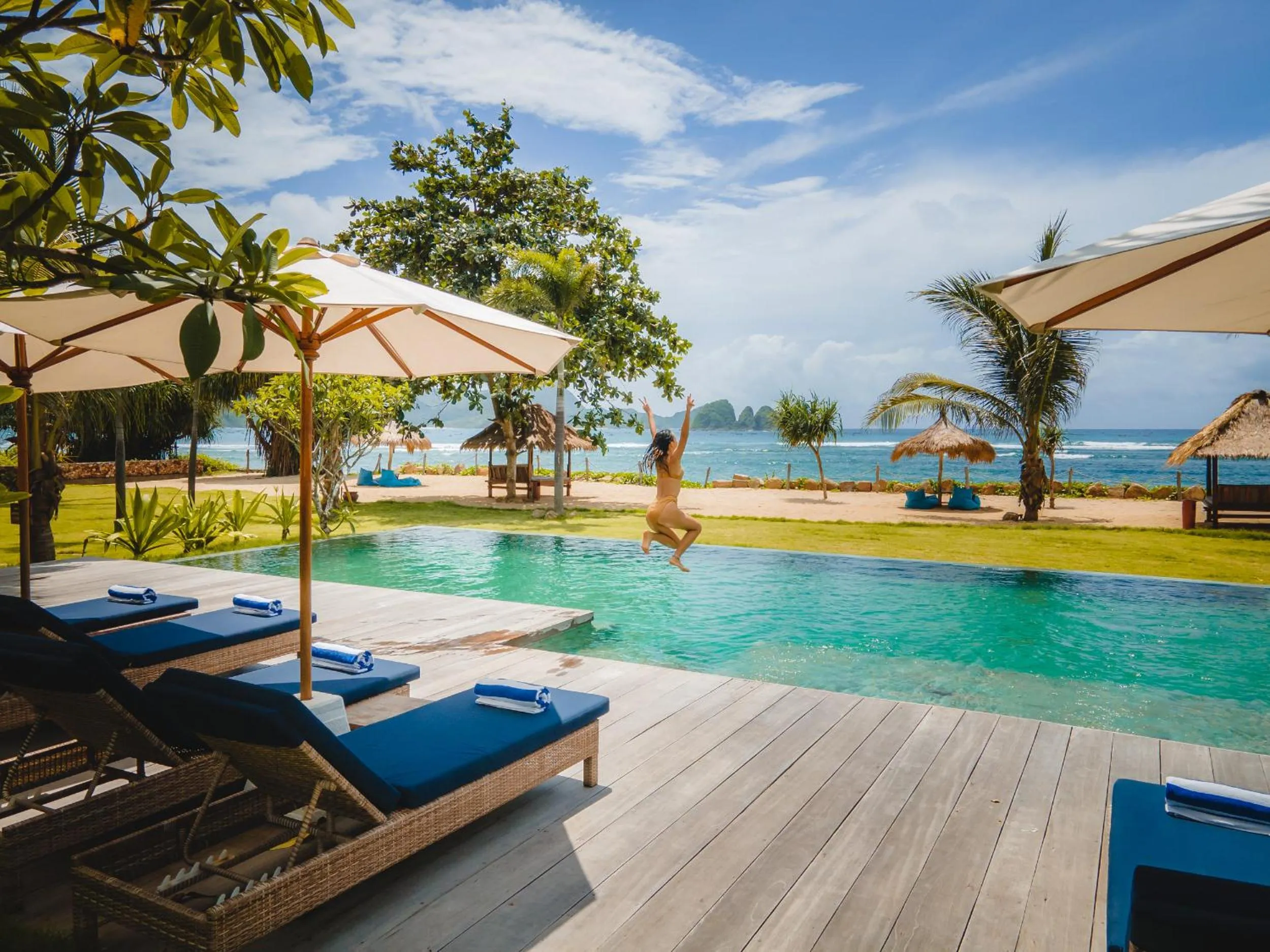 Beach in Segara Lombok Beach Resort