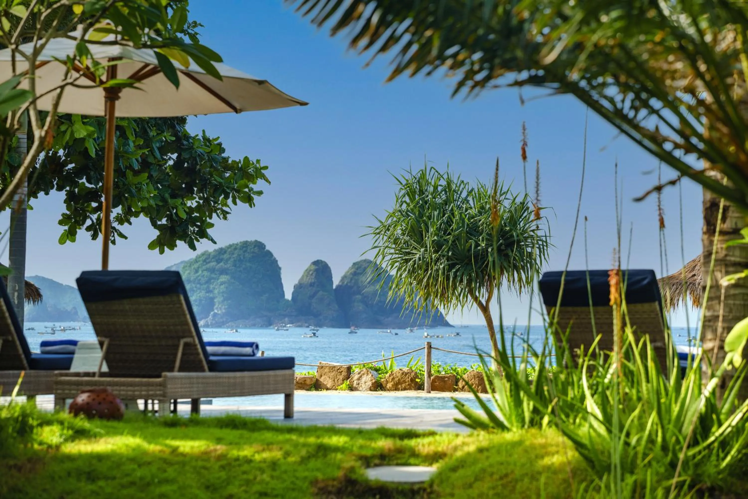 Natural landscape in Segara Lombok Beach Resort