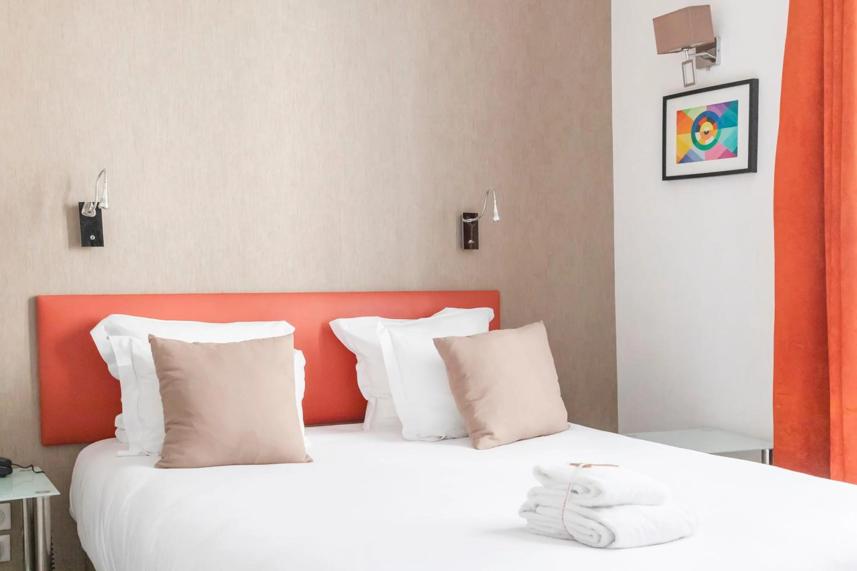 Bed in Porte de Versailles Hotel