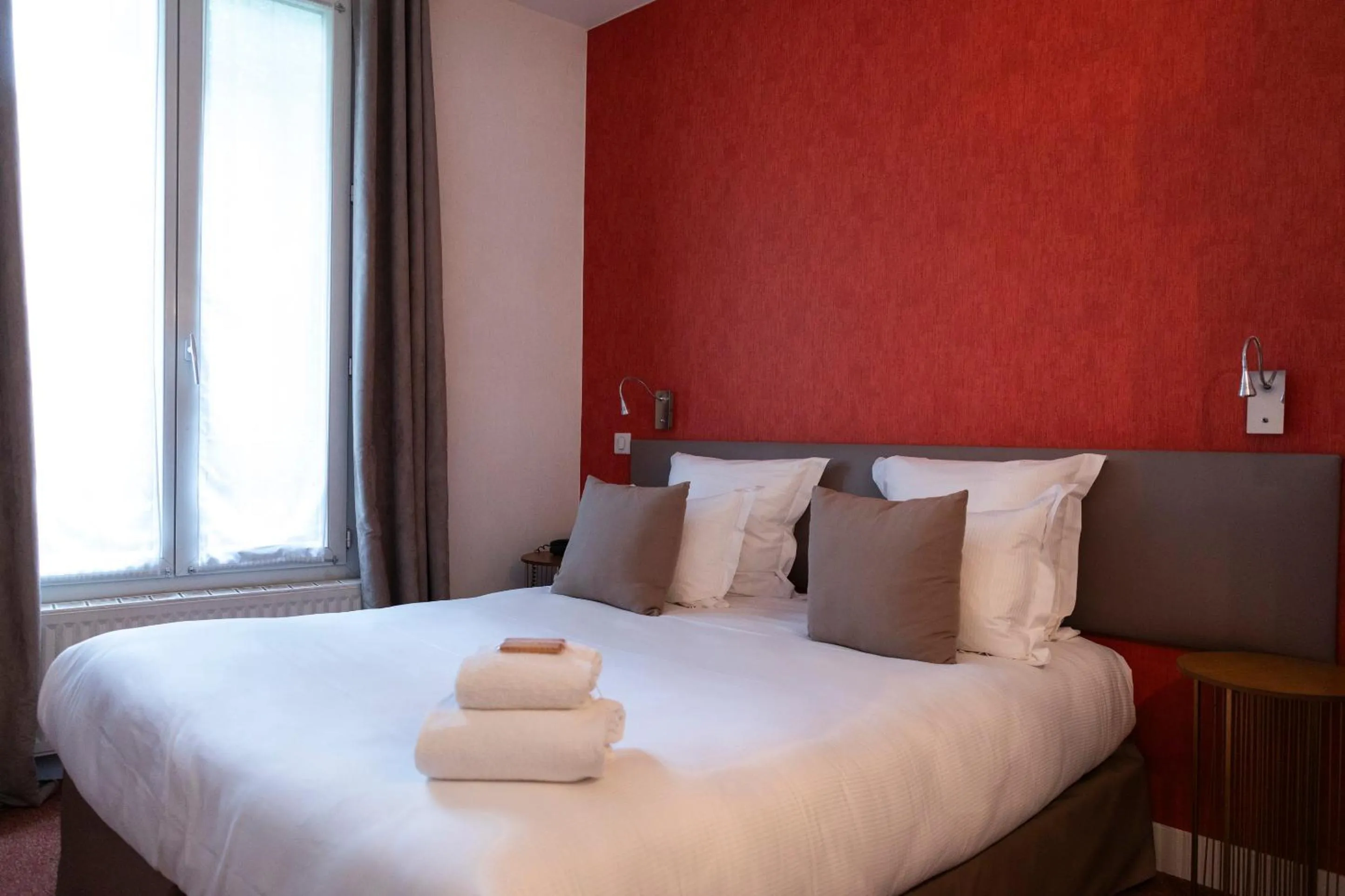 Bed in Porte de Versailles Hotel