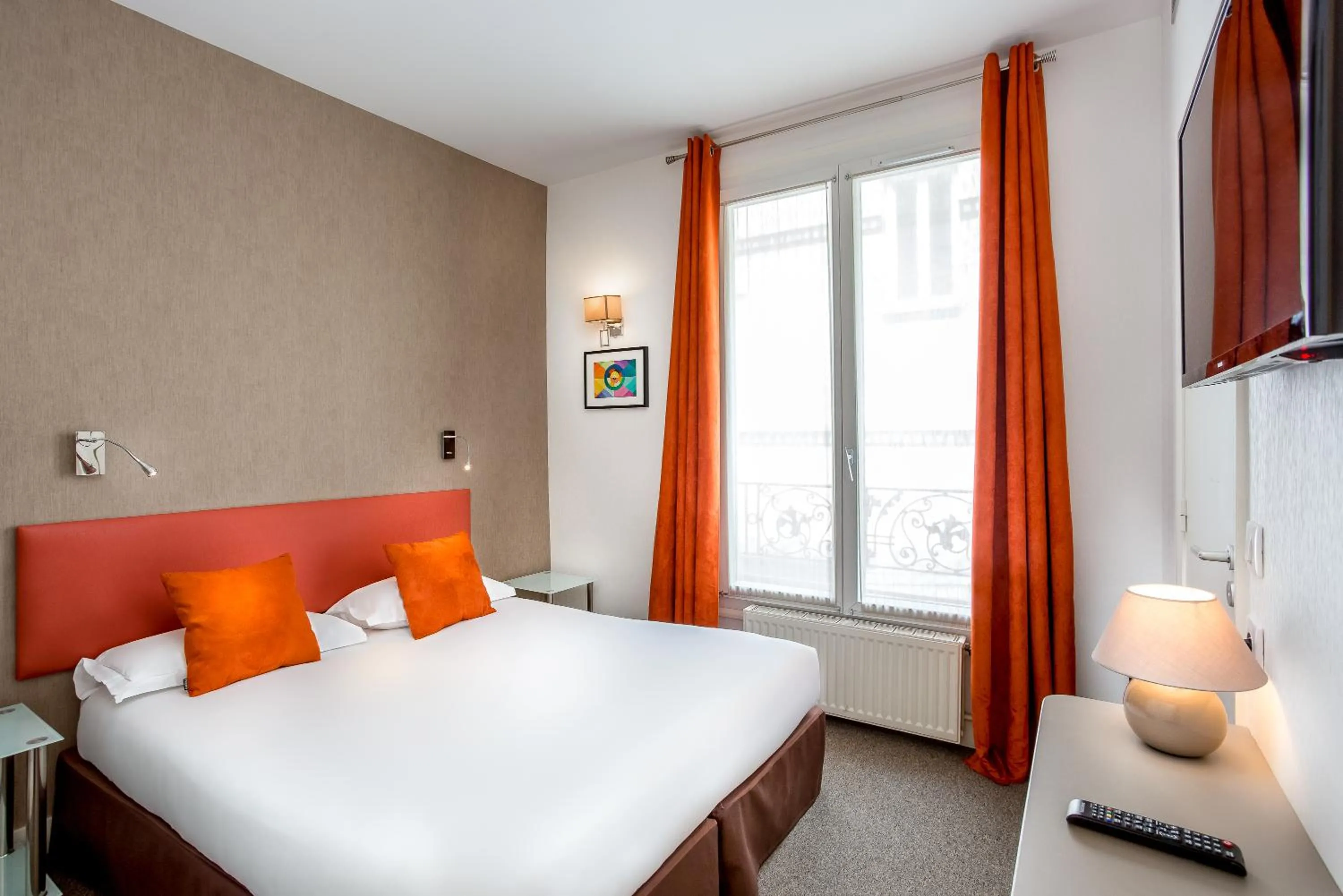 Bed in Porte de Versailles Hotel