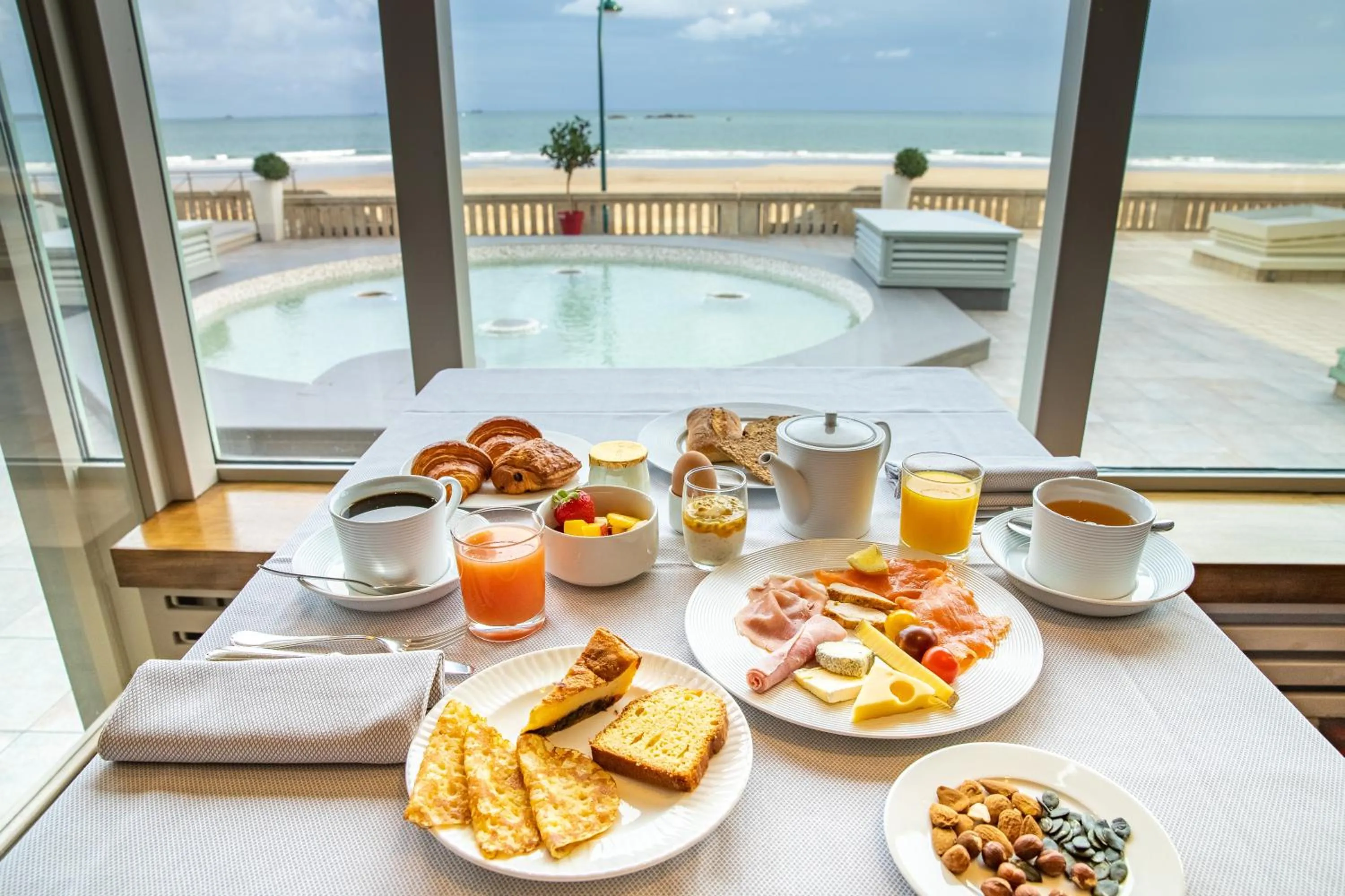 Breakfast in Grand Hôtel Des Thermes
