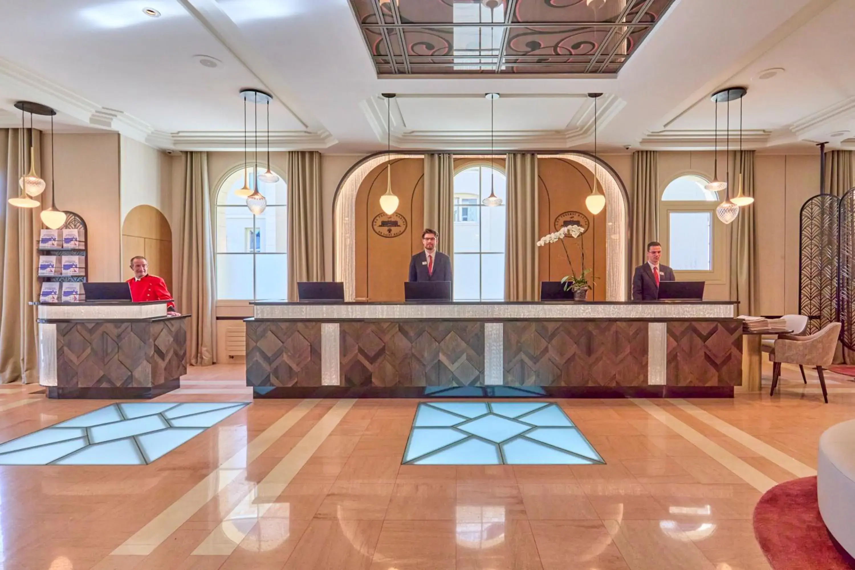 Lobby or reception in Grand Hôtel Des Thermes Lobby or reception in Grand Hôtel Des Thermes