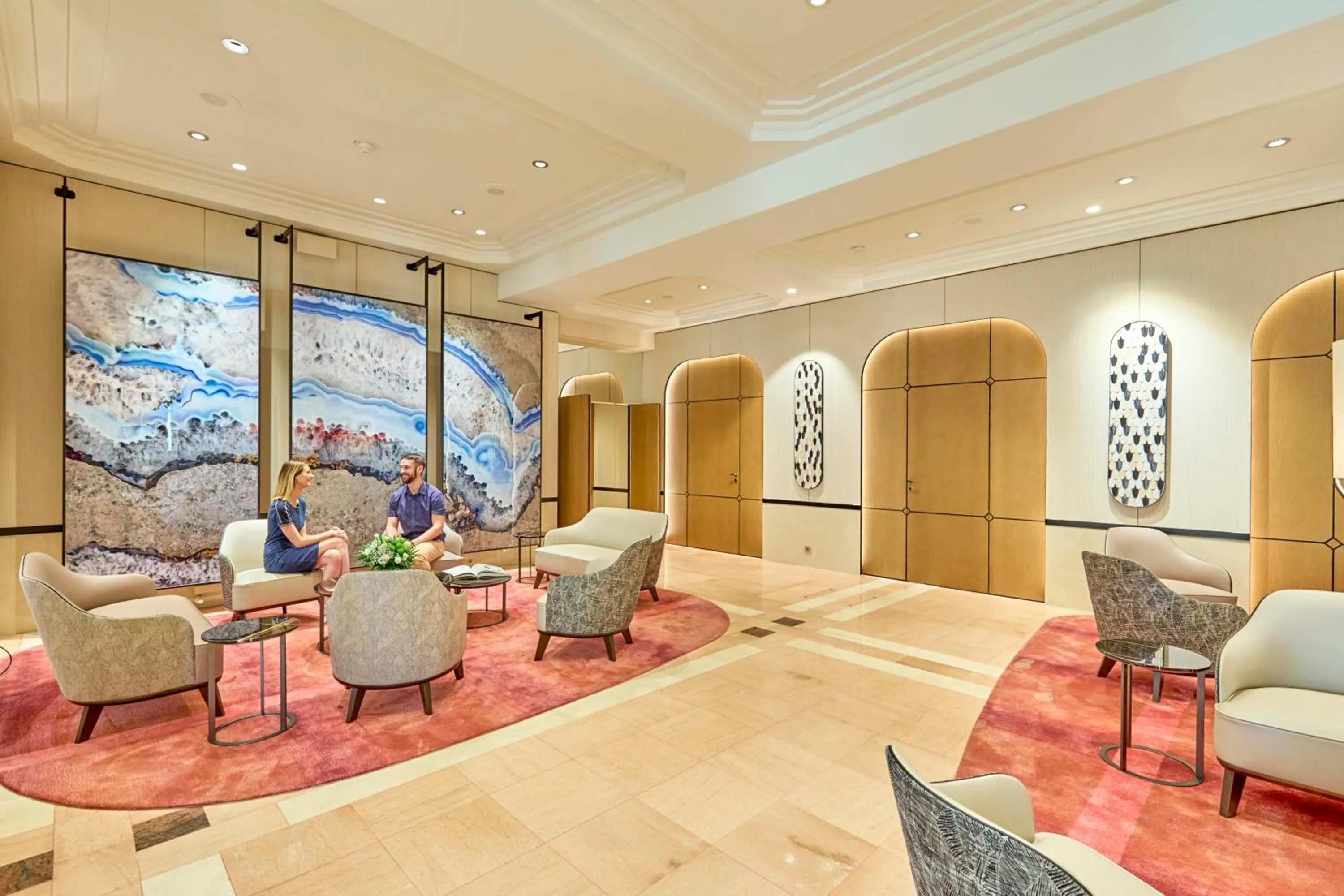 Lobby or reception in Grand Hôtel Des Thermes