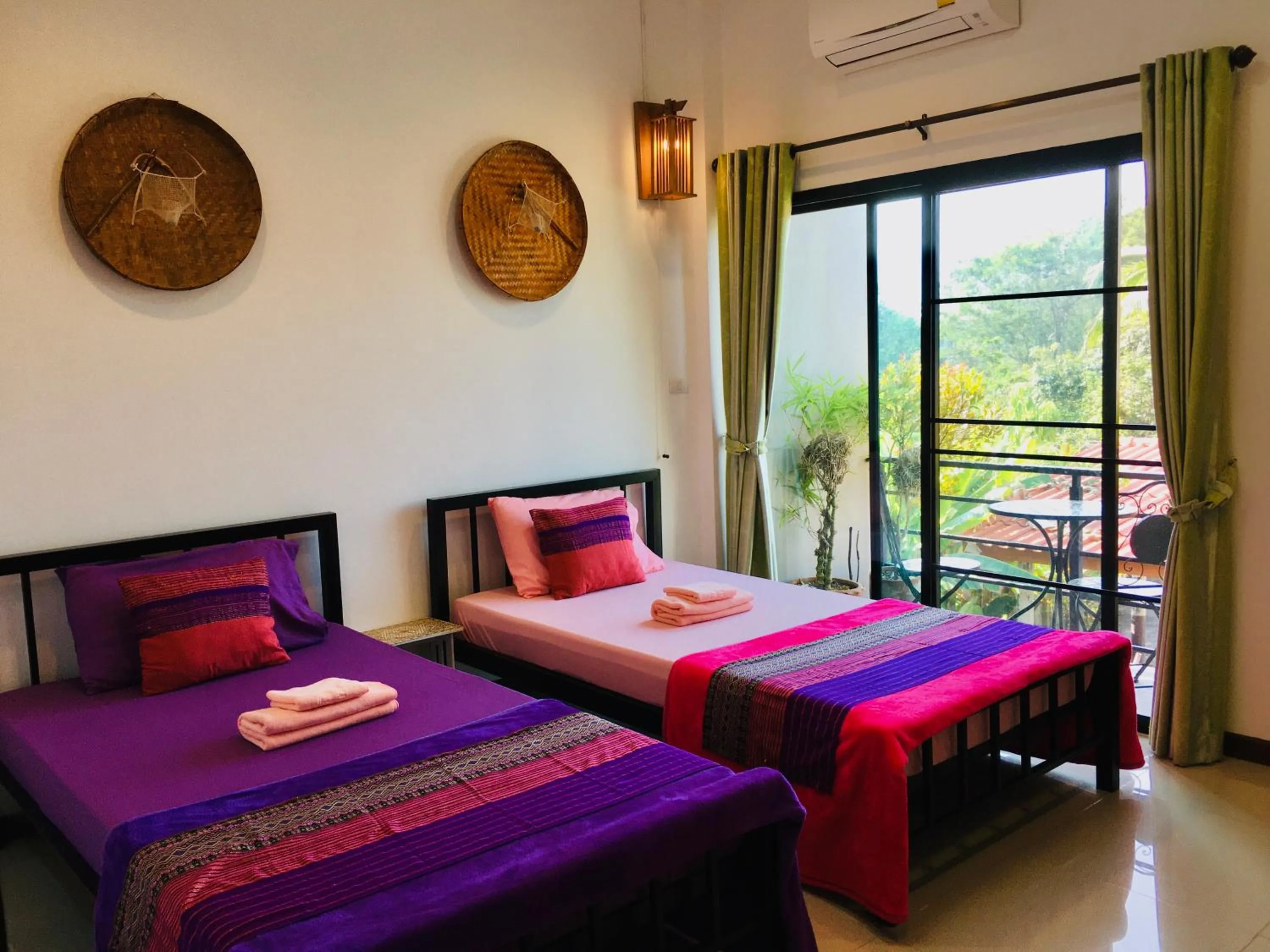 Bed in Mae-Sa-Riang Home