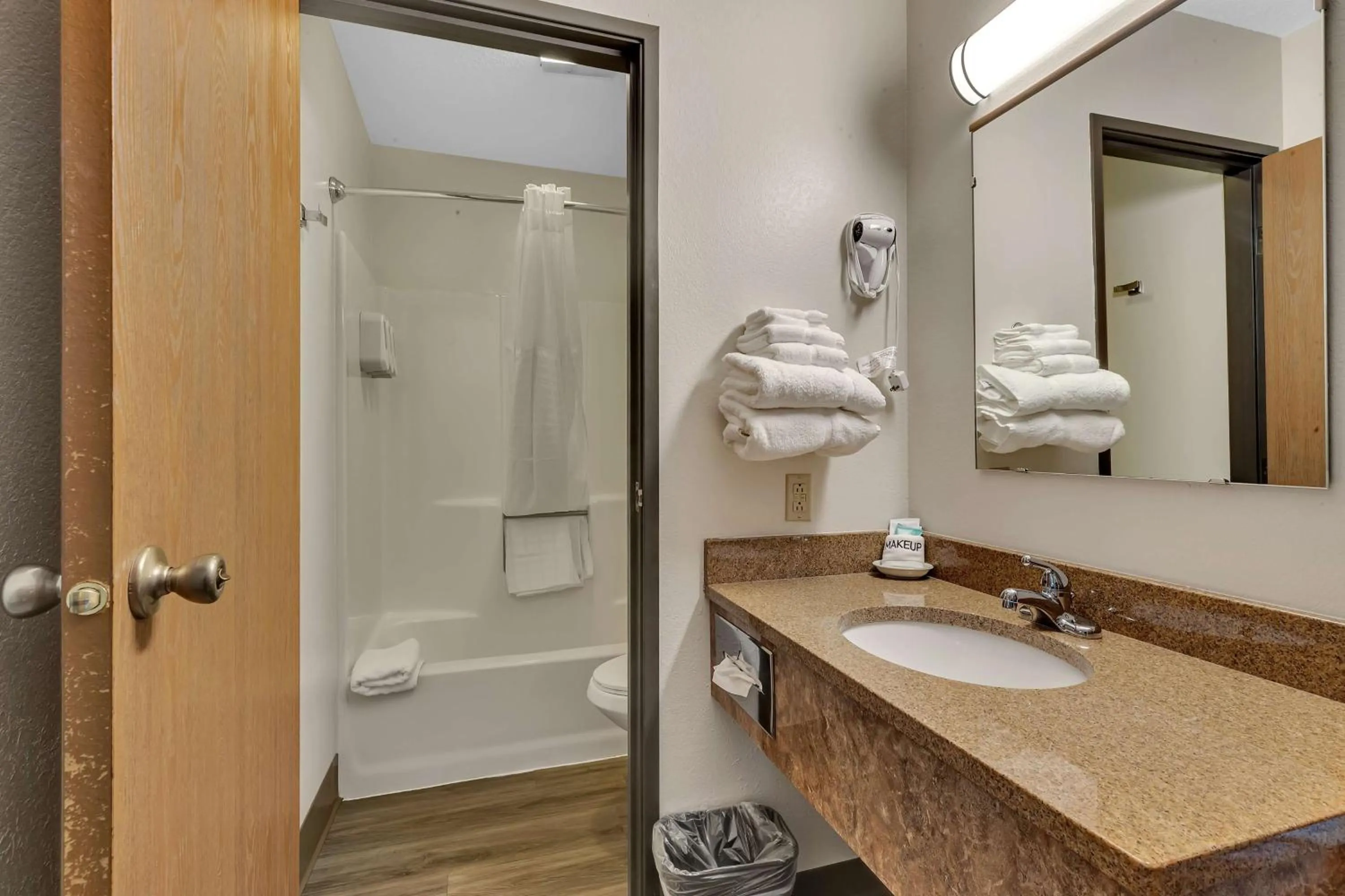 Bathroom in SureStay Hotel by Best Western Spicer