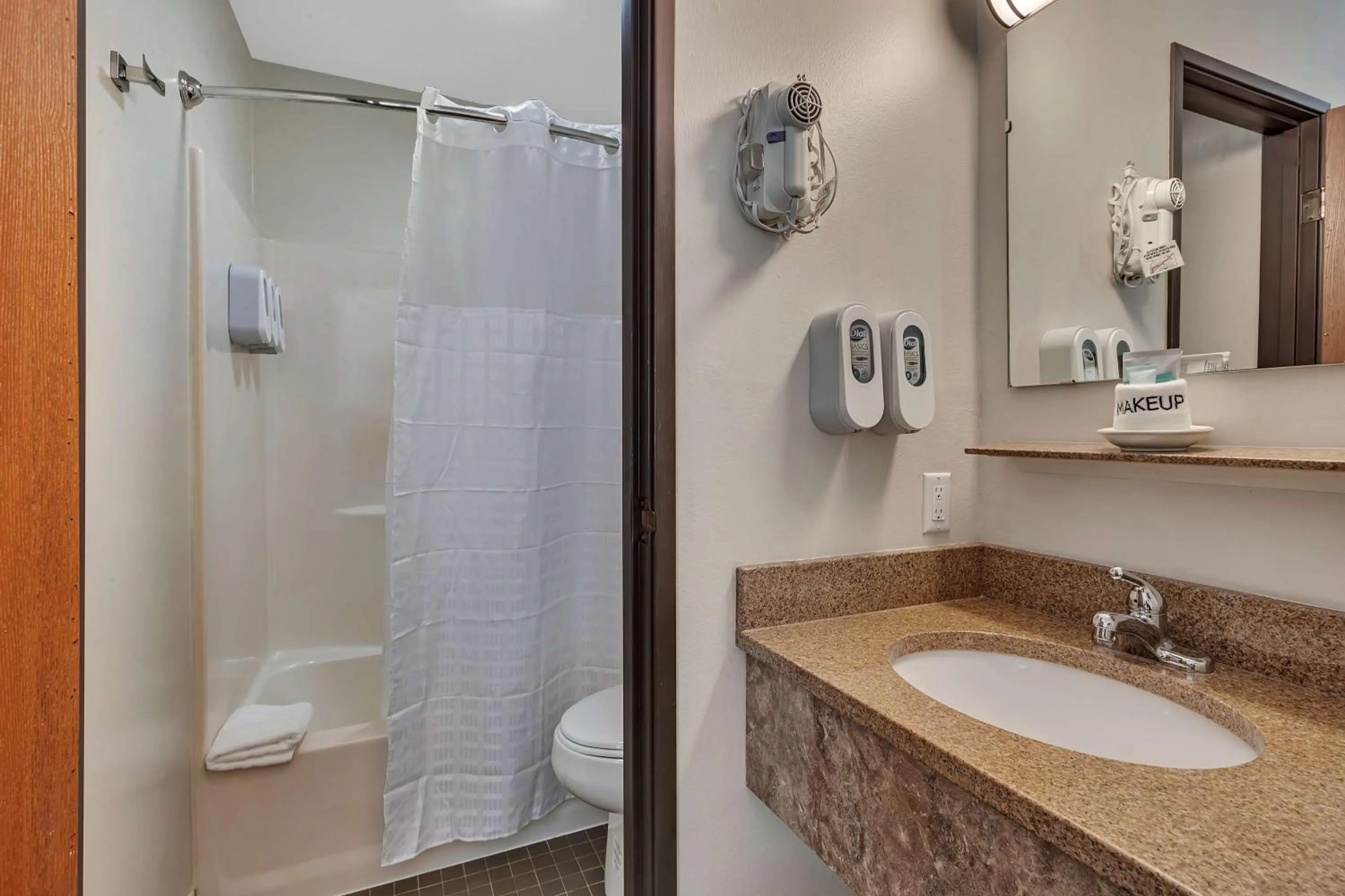 Bathroom in SureStay Hotel by Best Western Spicer