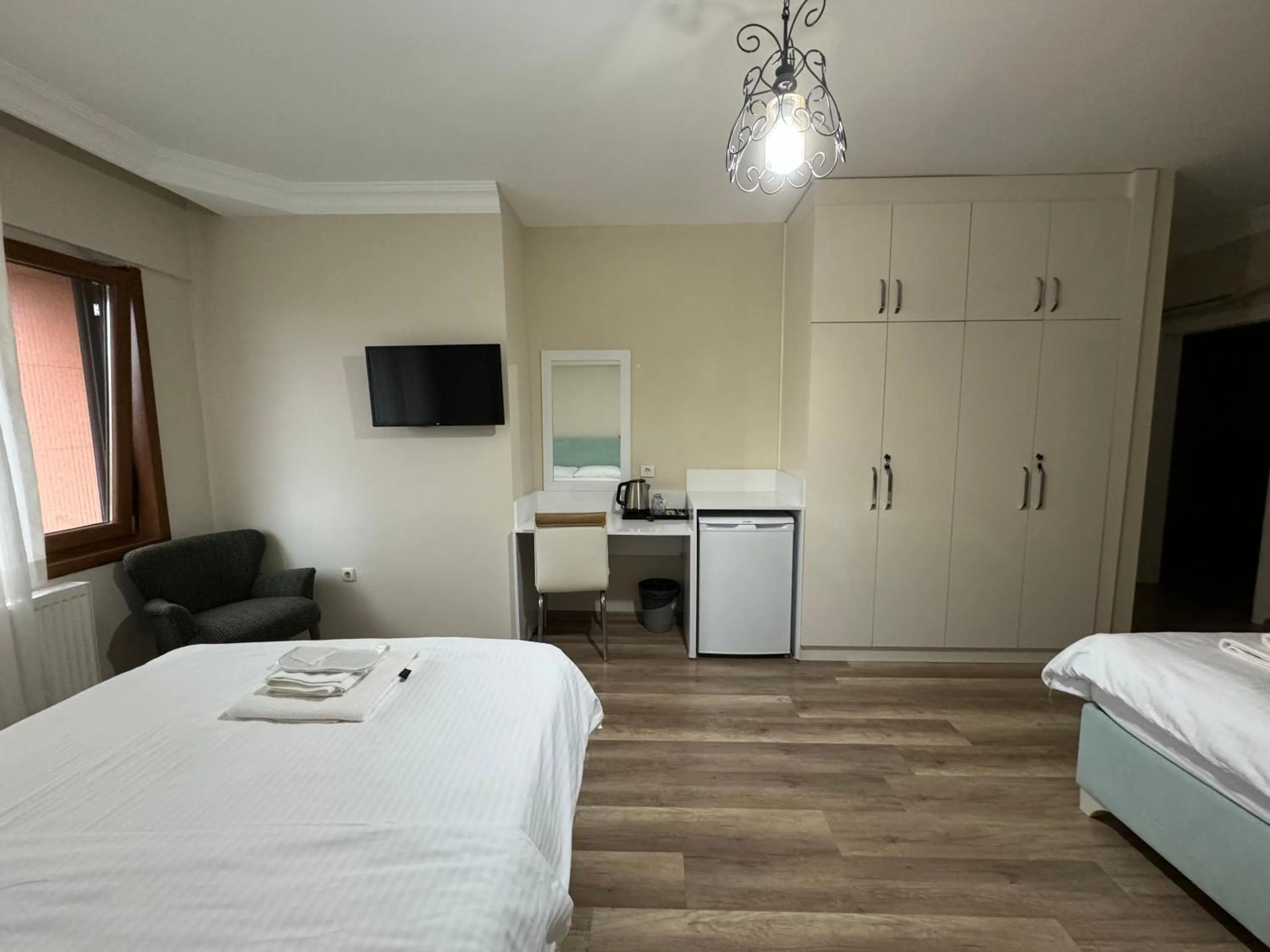 TV and multimedia, Bed in Doğa Villa Guest House