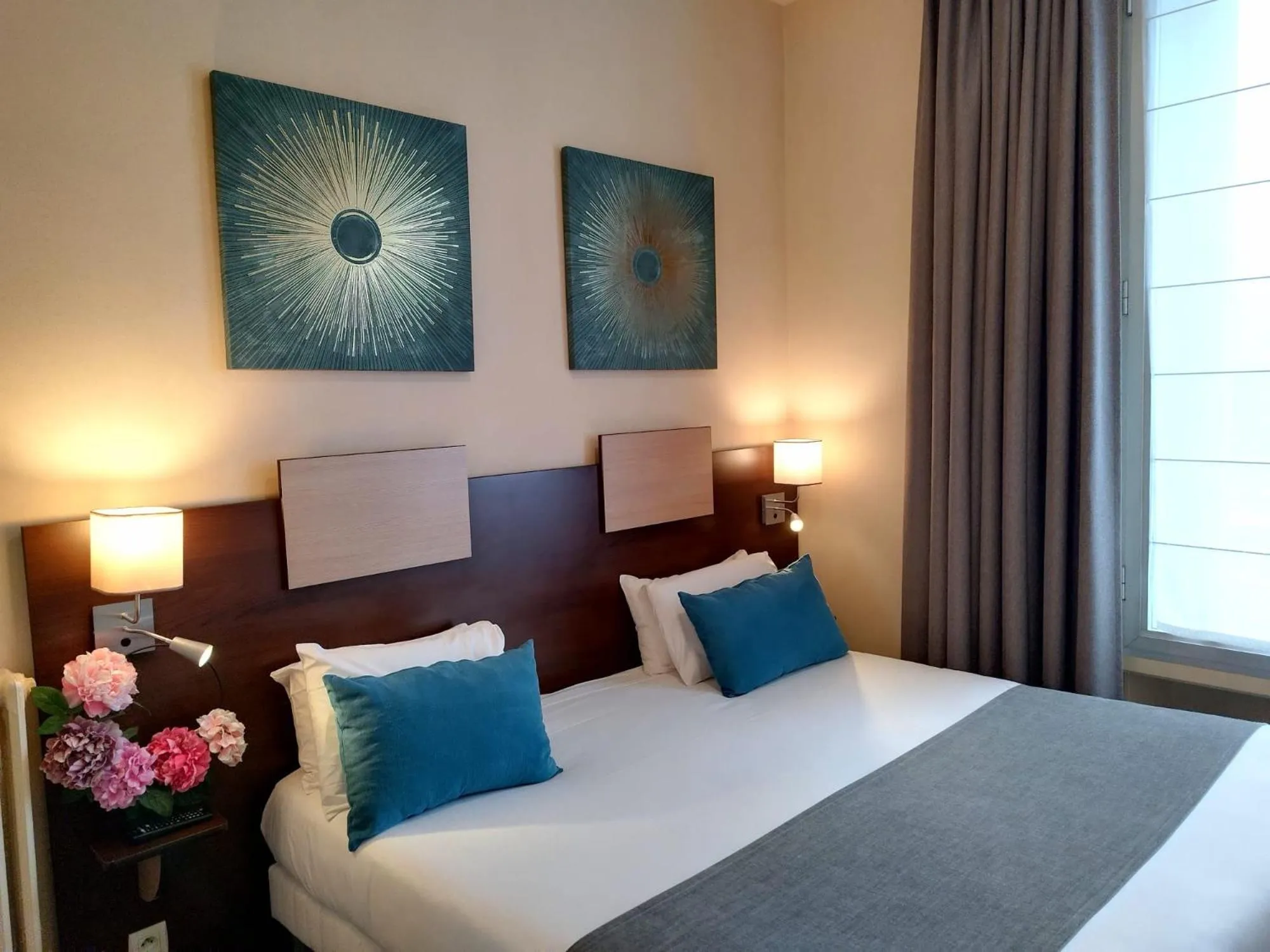 Bed in Hôtel de Champagne