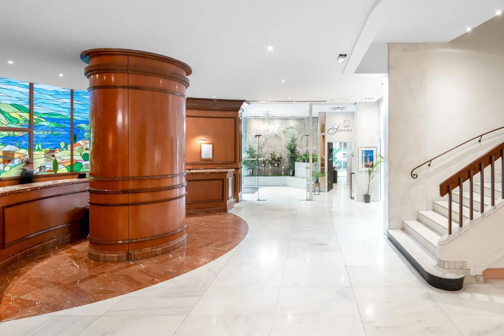 Lobby or reception in Splendid Hotel & Spa Nice Lobby or reception in Splendid Hotel & Spa Nice