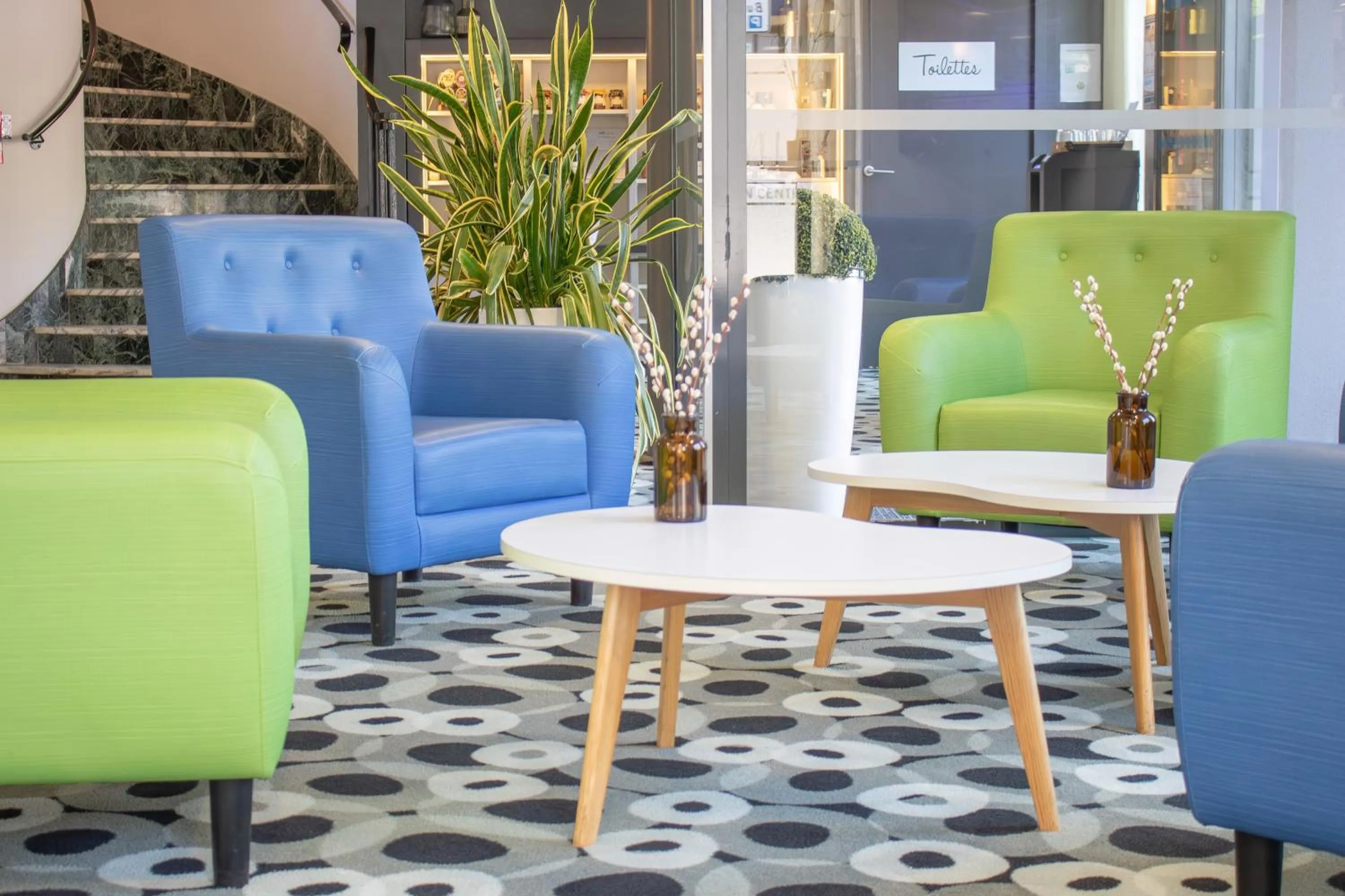 Living room in Brit Hotel Mâcon Centre Gare