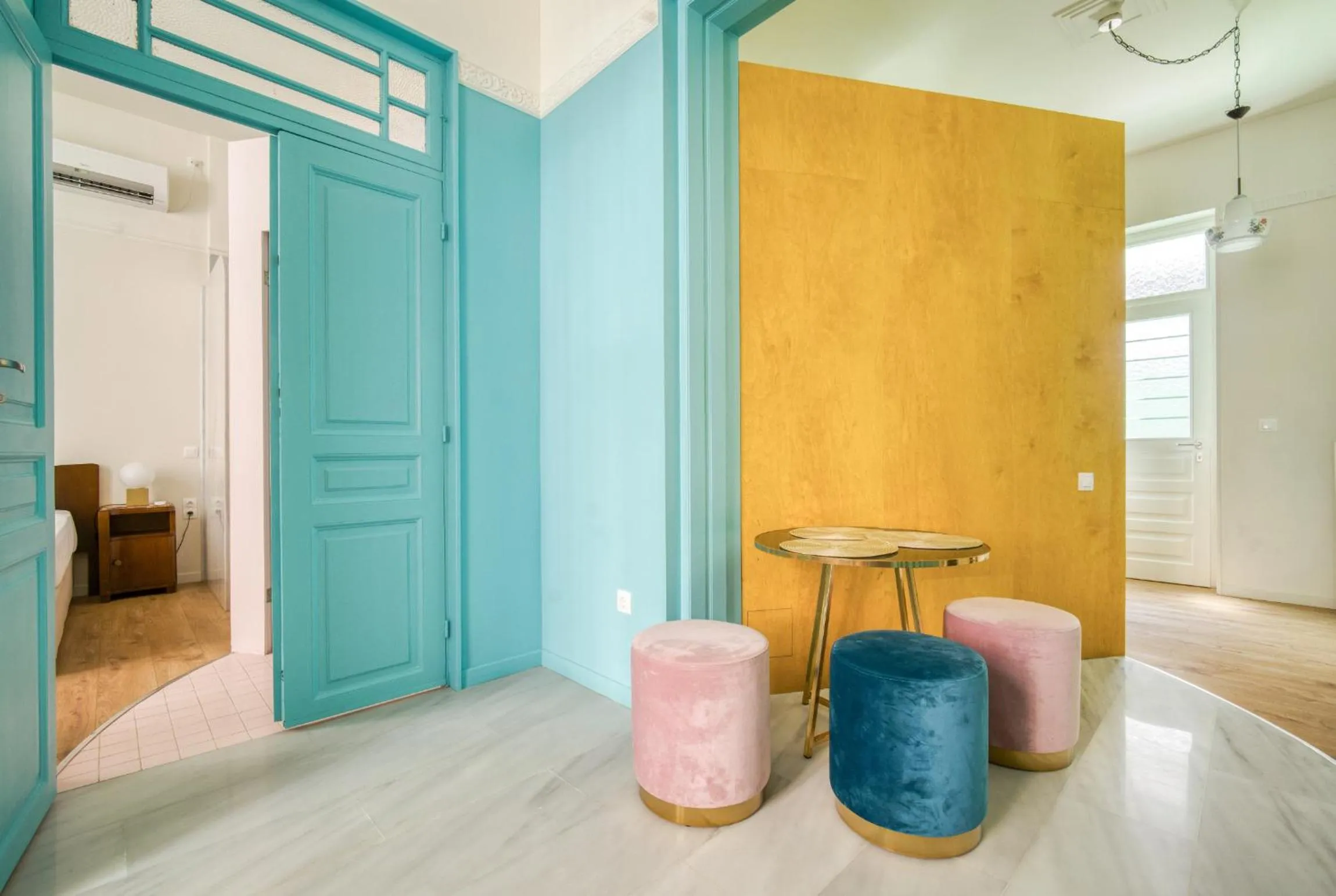 Dining area in KERAMOS Athens