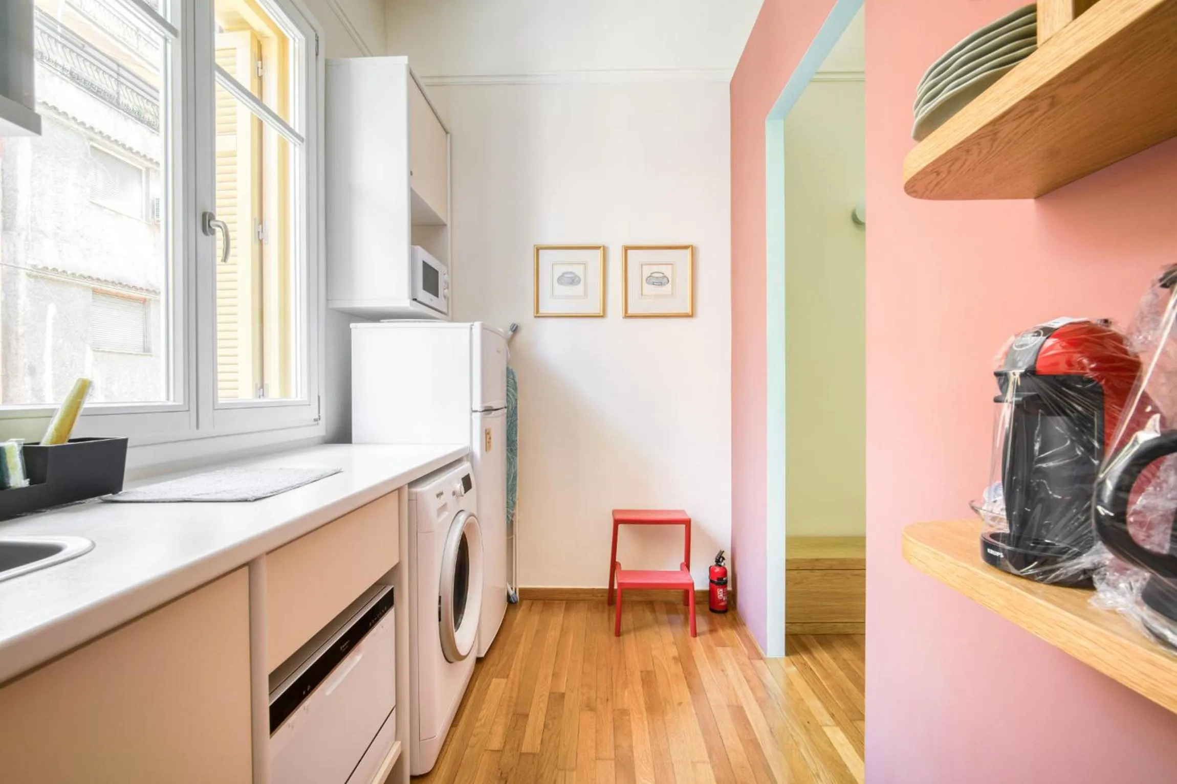 Kitchen or kitchenette in KERAMOS Athens