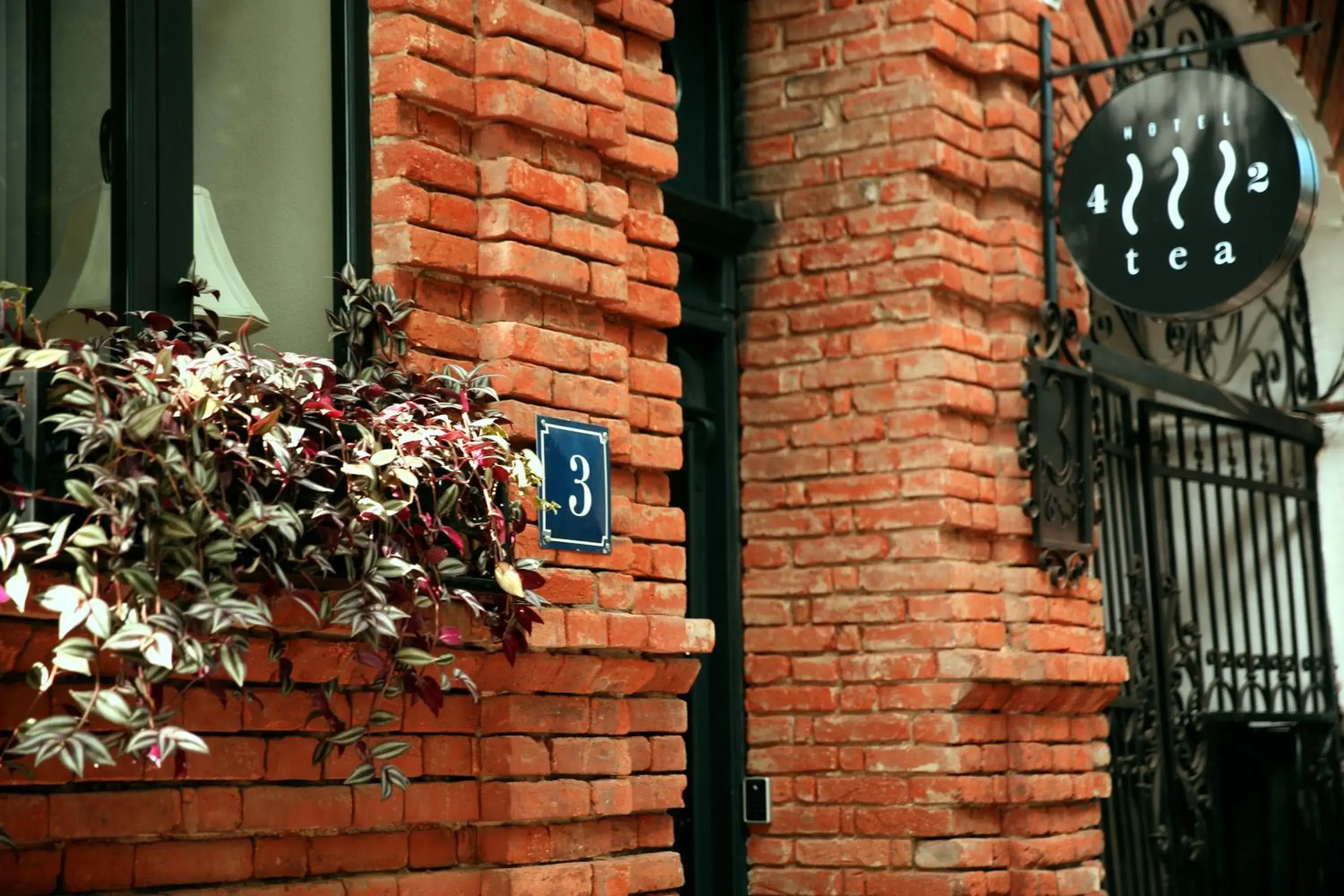 Facade/entrance in Tea for Two Hotel Facade/entrance in Tea for Two Hotel