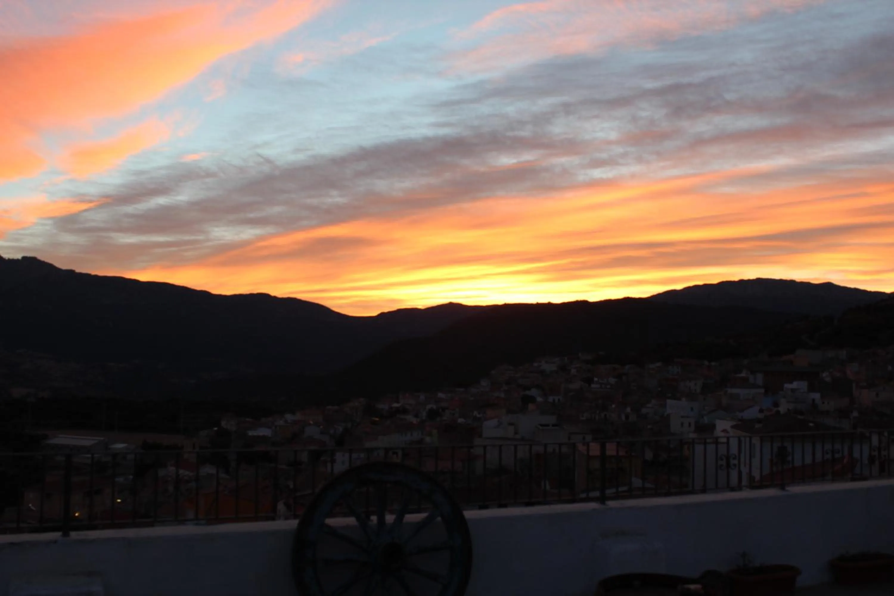 Mountain view in b&b il Portico Orgosolo